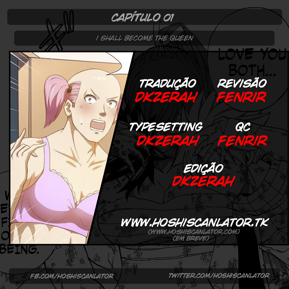 I Shall Become the Queen Eu fui transformado? 第1页