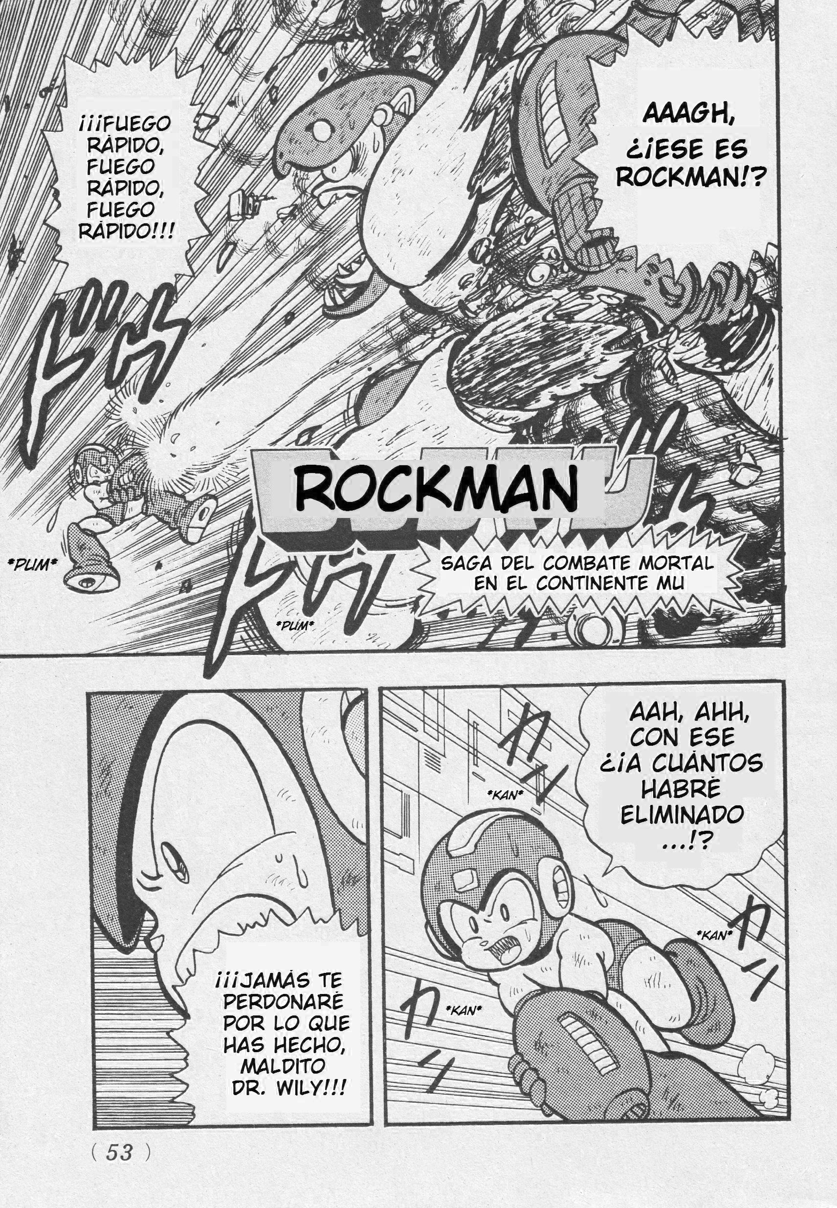 Mega Man: The Deadly Struggle on Mu Arc Oneshot 第4页