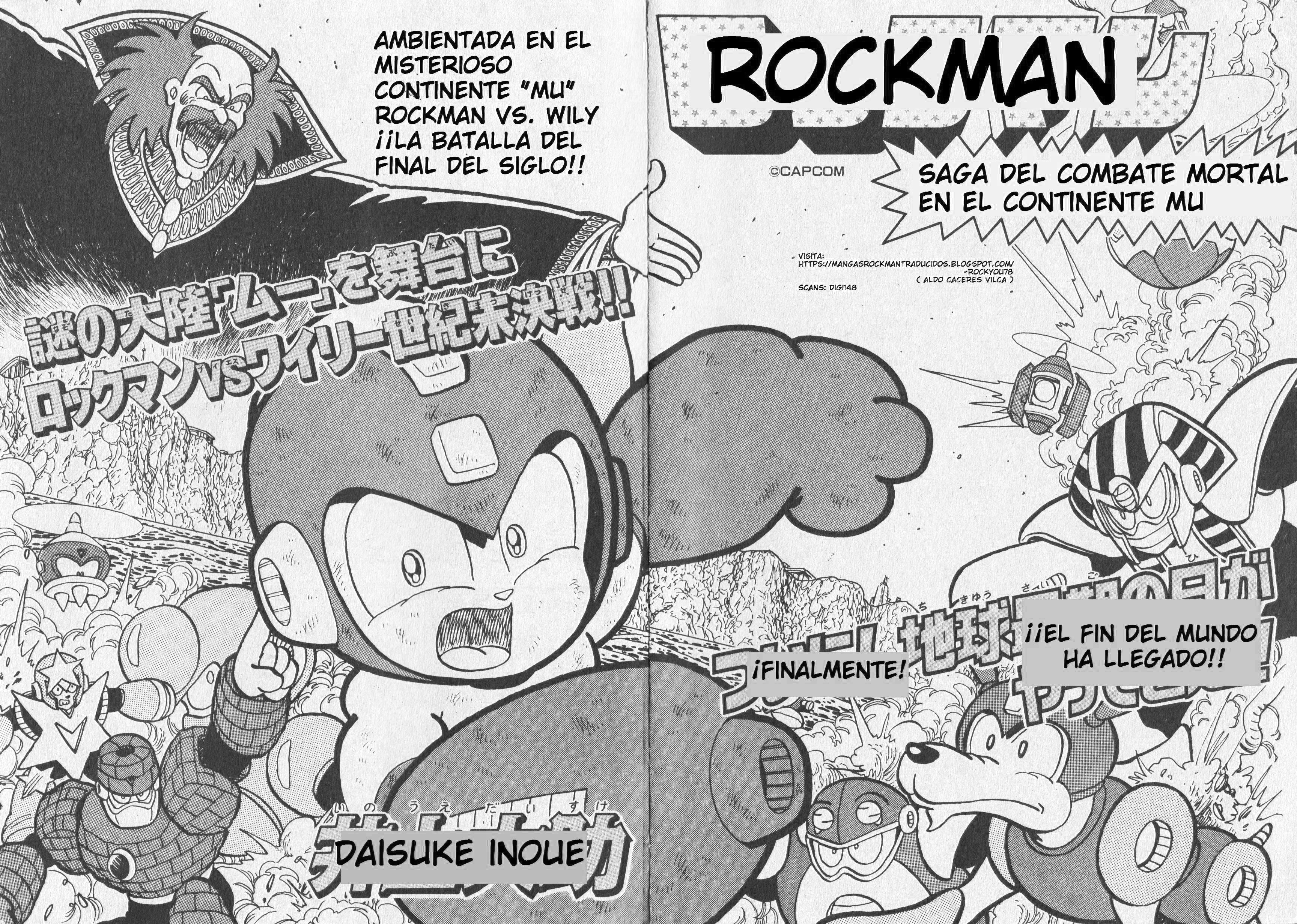 Mega Man: The Deadly Struggle on Mu Arc Oneshot 第5页