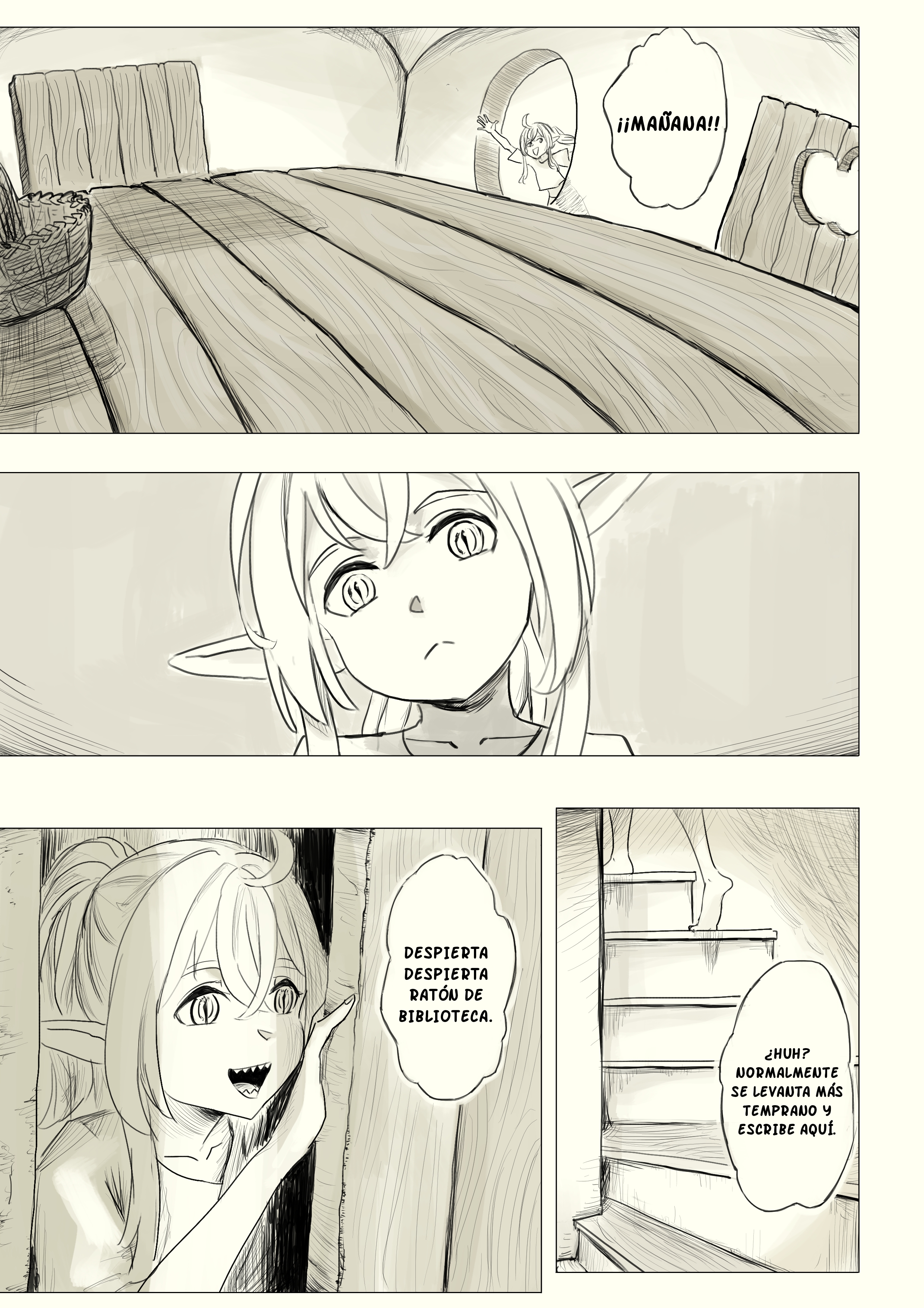 Mia & Sera's daily life Lluvia fría 第3页