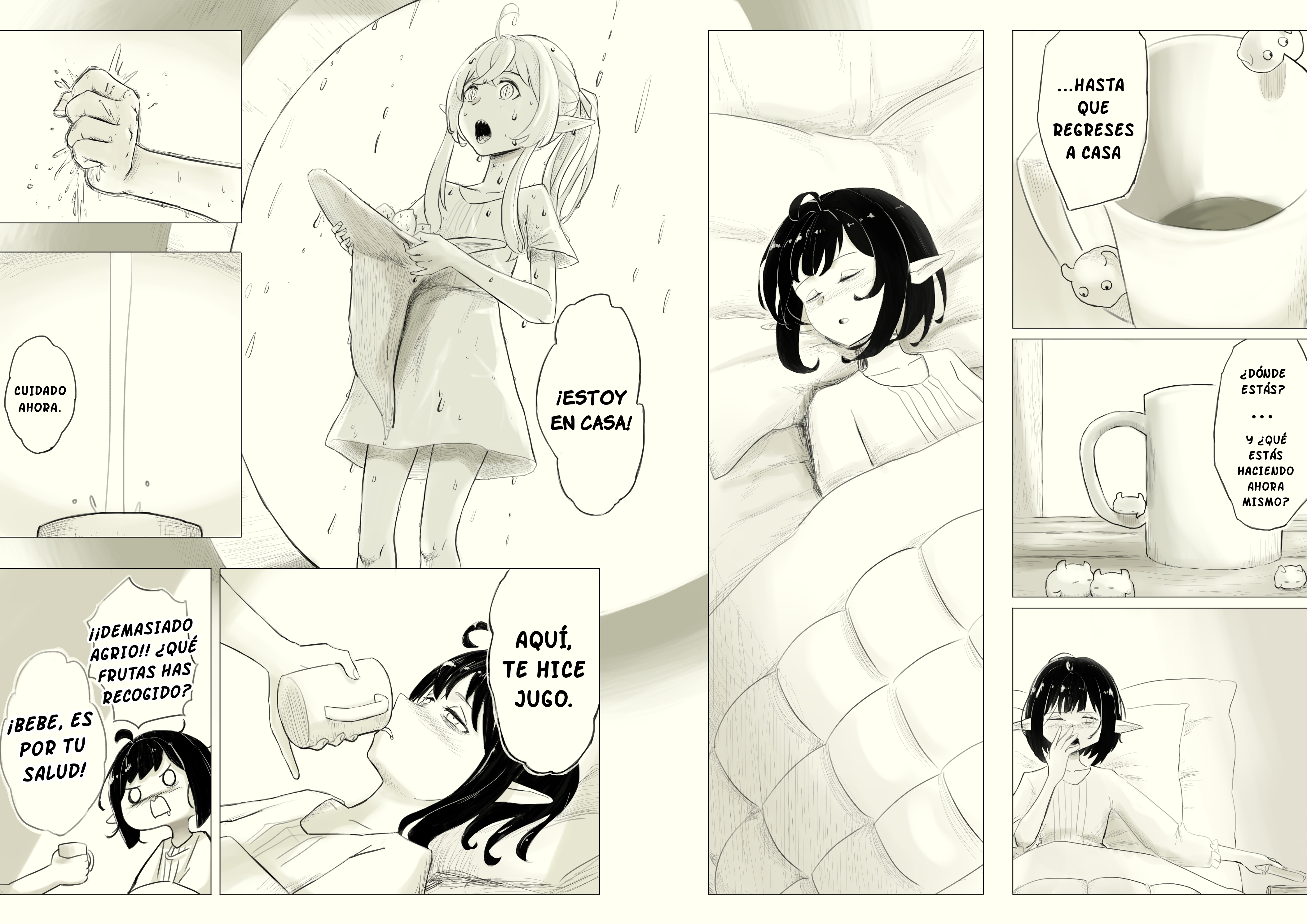 Mia & Sera's daily life Lluvia fría 第10页