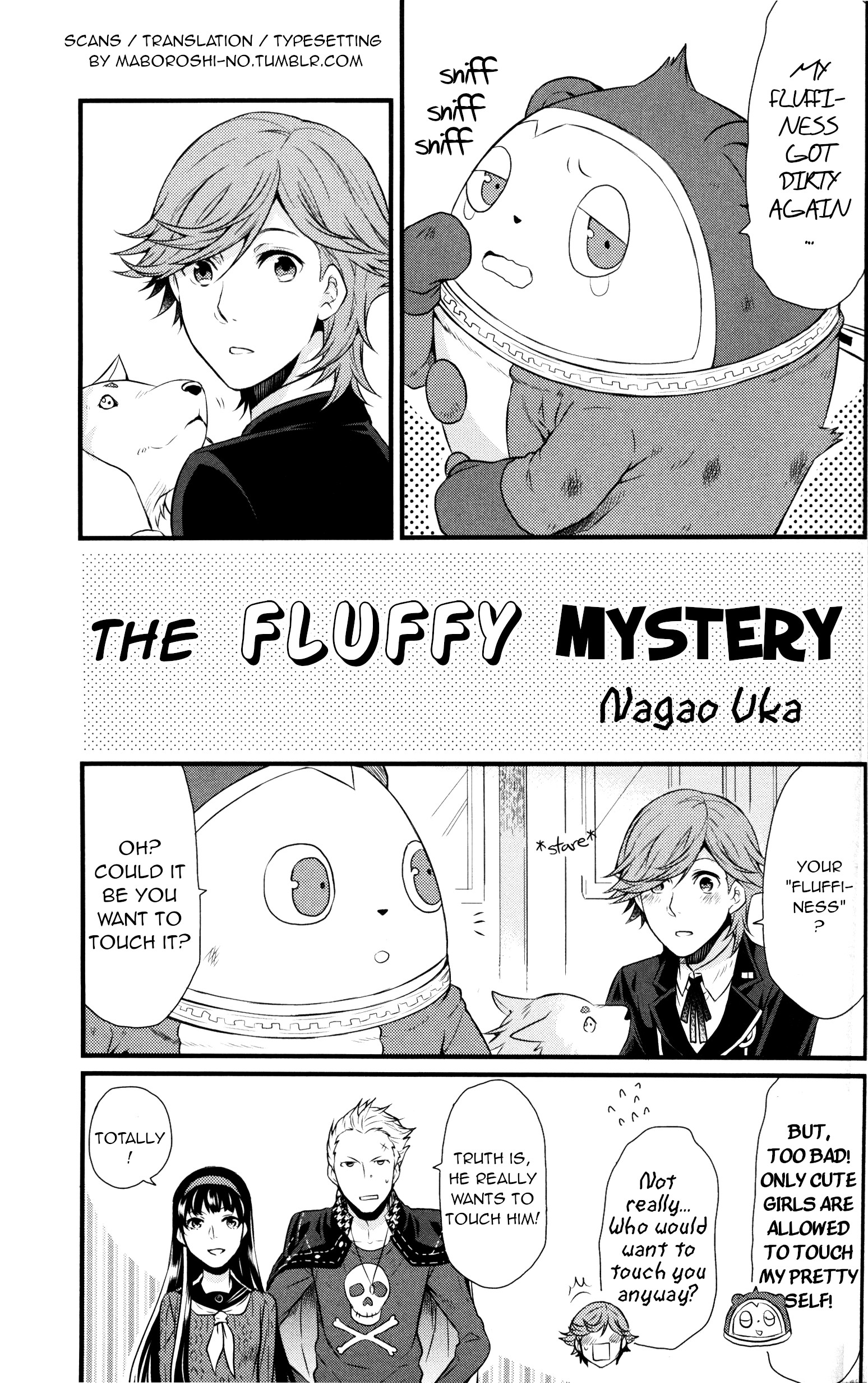 Persona 4 Arena Ultimax Comic Anthology The fluffy mystery (Artist: Nagao Uka) 第1页