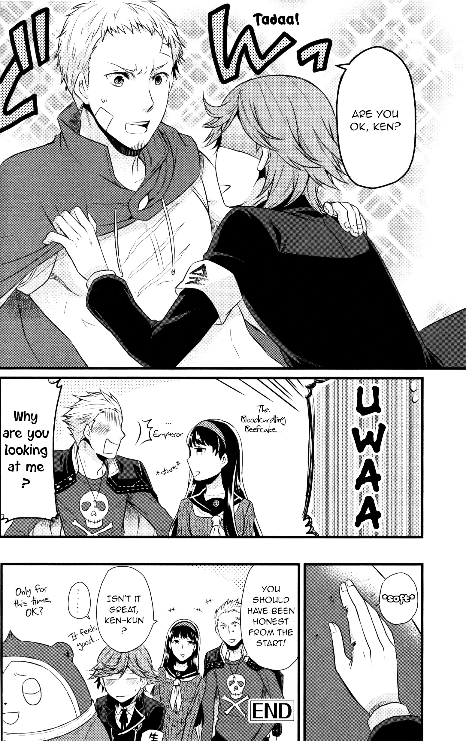 Persona 4 Arena Ultimax Comic Anthology The fluffy mystery (Artist: Nagao Uka) 第12页