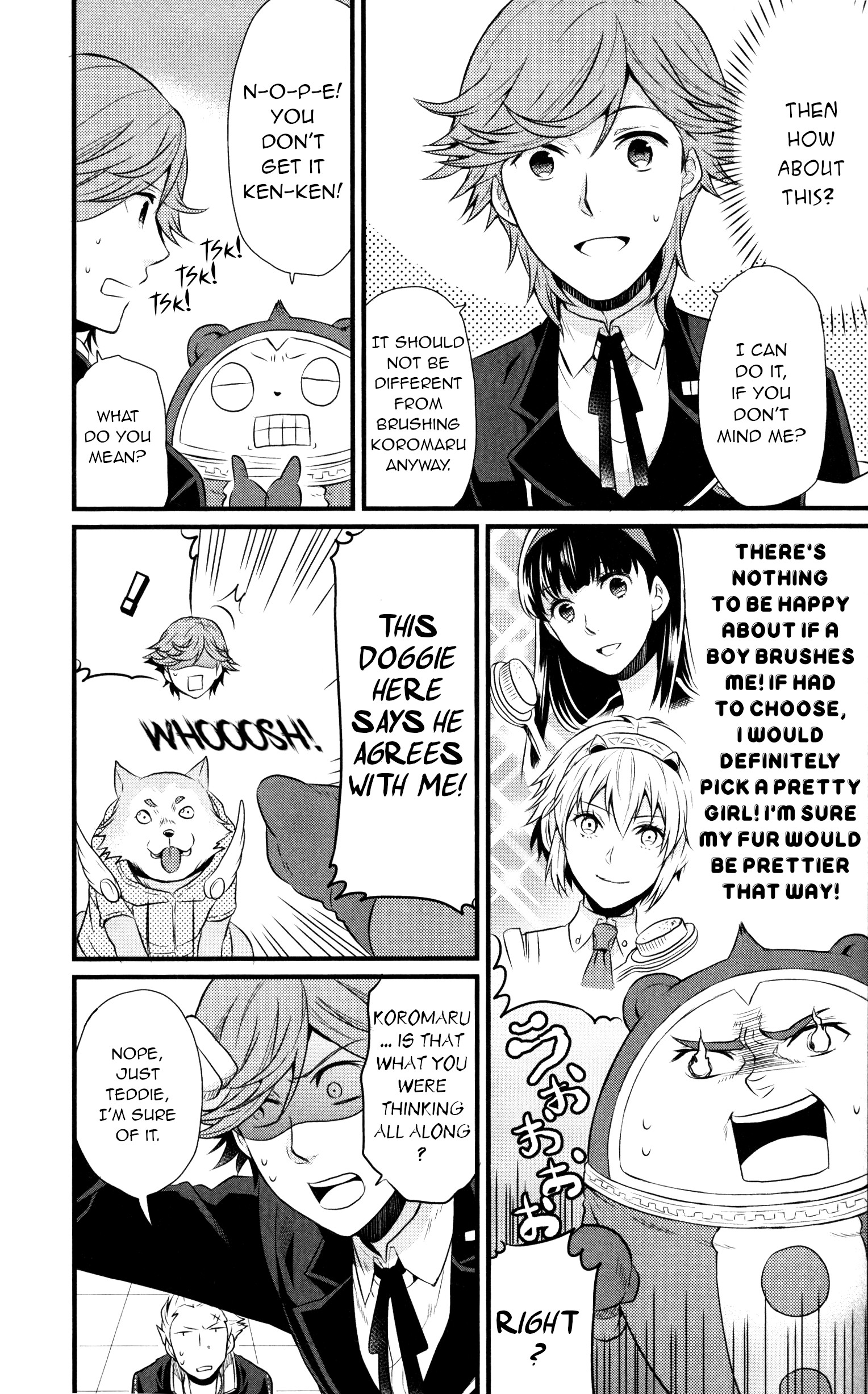 Persona 4 Arena Ultimax Comic Anthology The fluffy mystery (Artist: Nagao Uka) 第9页