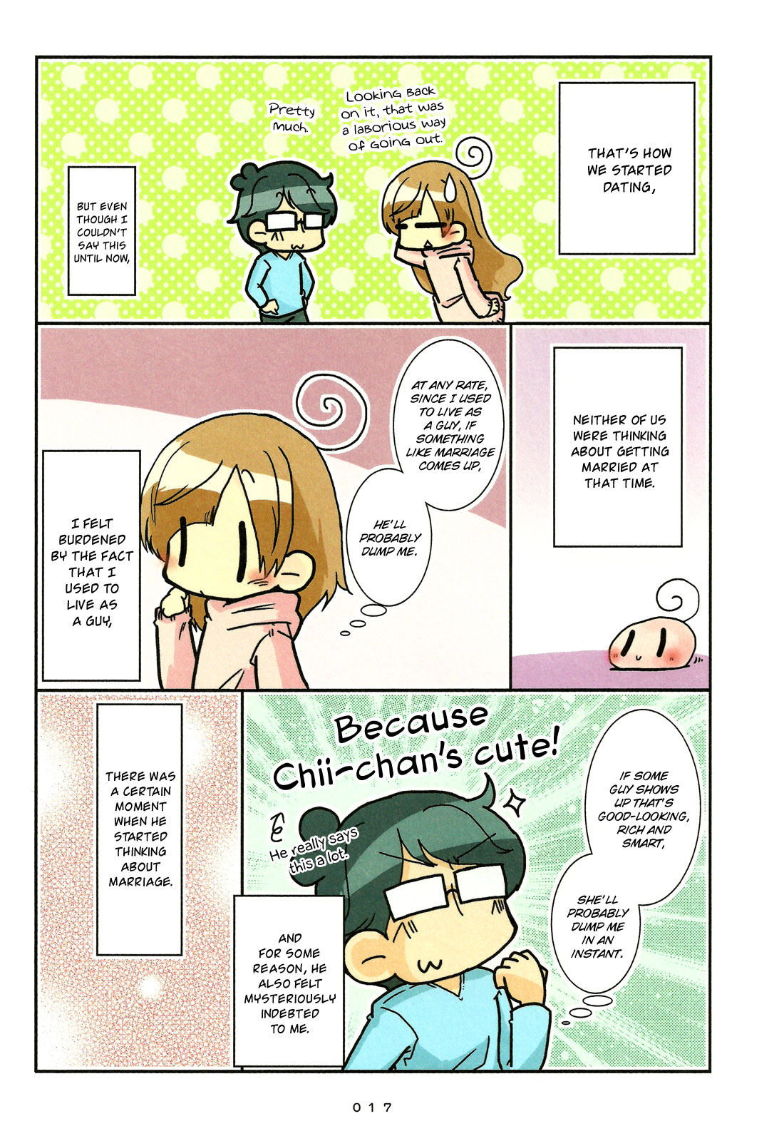 Hanayome wa Motodanshi. How the Two of Us Met 第20页
