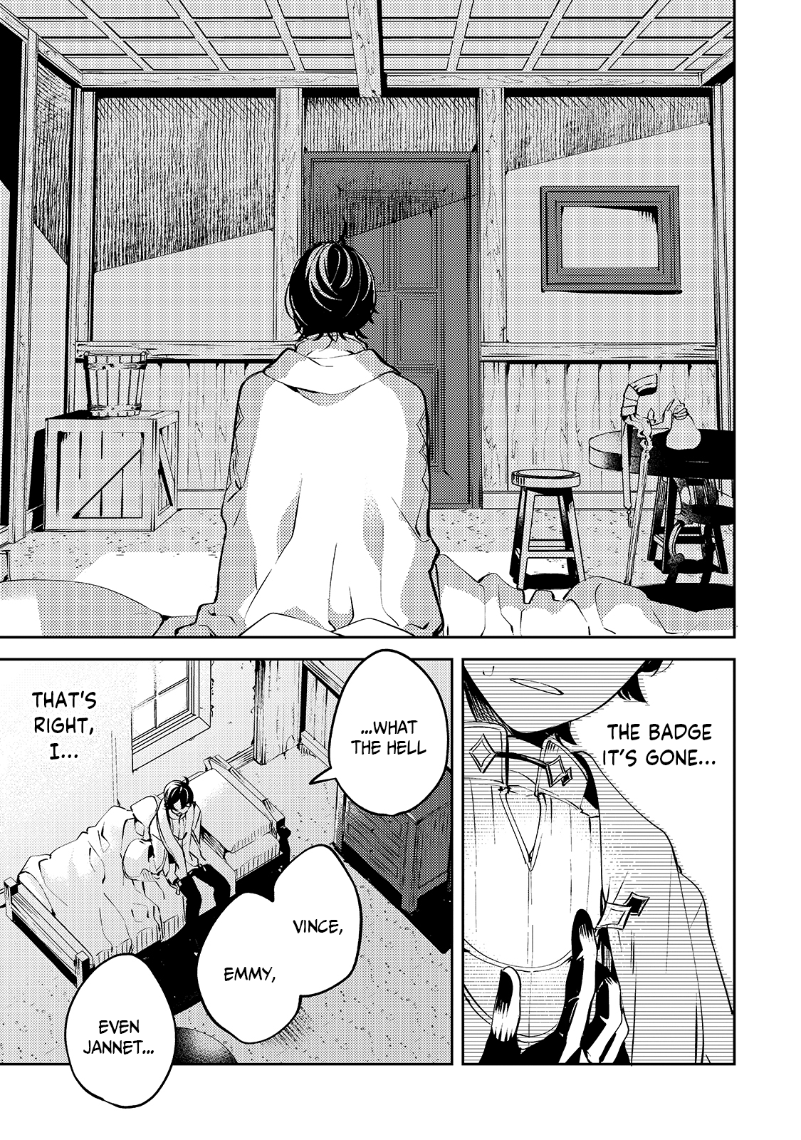 Kurotonbi no Seija Those who lose their role will be expelled from the group. 第30页