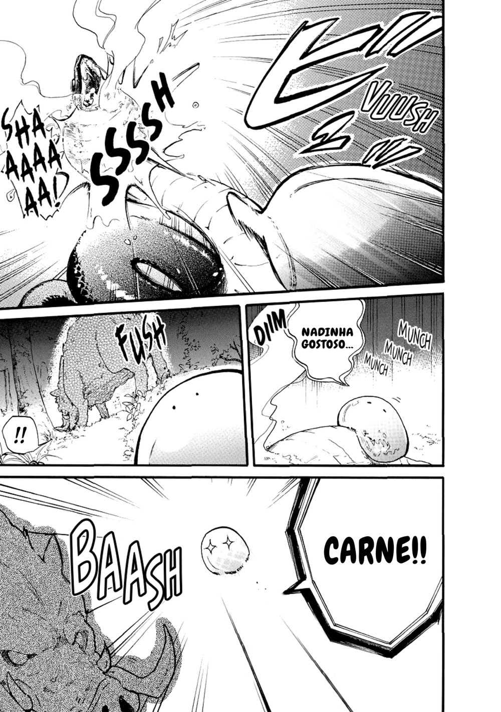 Tondemo Skill de Isekai Hourou Meshi: Sui no Daibouken O Homem invocado para outro mundo, fenrir e o slime 第12页