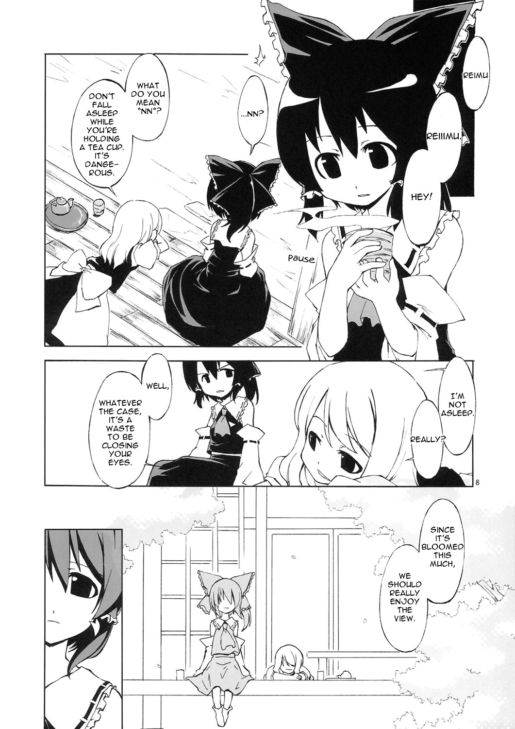 Touhou - Machibito Kitaru. (Doujinshi) 第8页