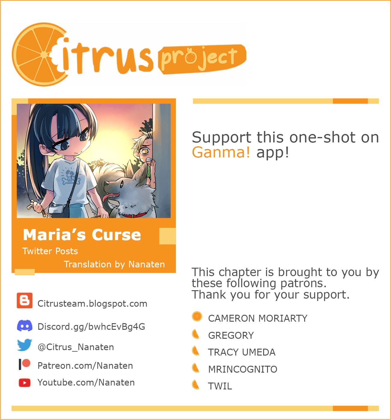 Maria's Curse 第1页