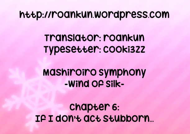 Mashiroiro Symphony -Wind of silk- If I Don't Act Stubborn... 第29页
