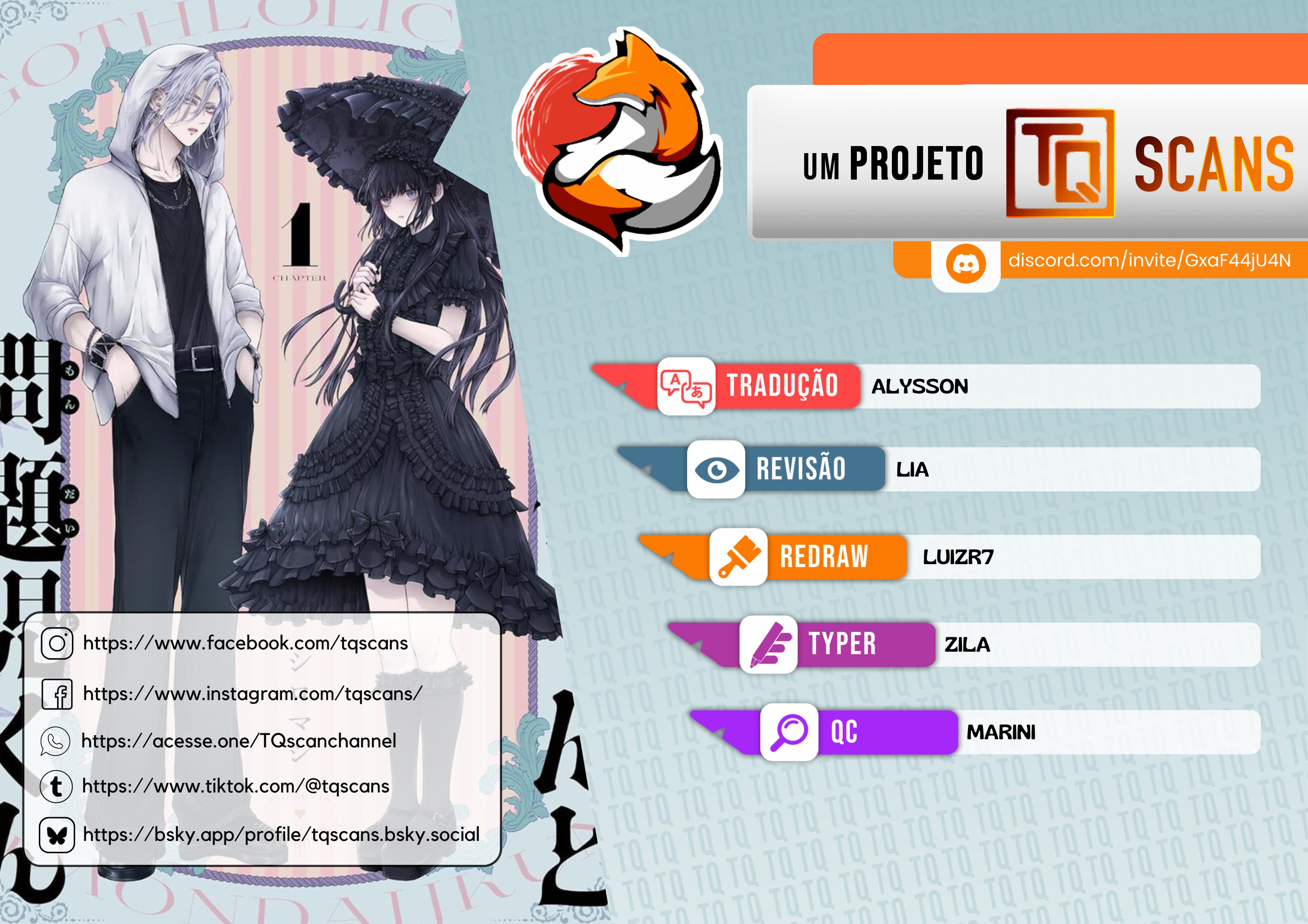 Goth Loli-chan to Mondaiji-kun Capítulo 2 第1页