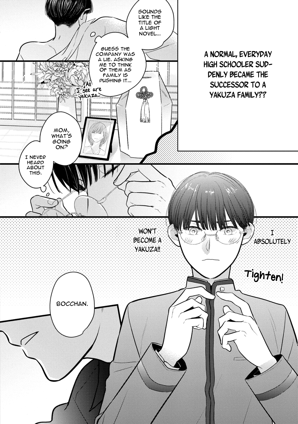 Bocchan to Wakagashira-san Vol. 1 Ch. 1 第12页