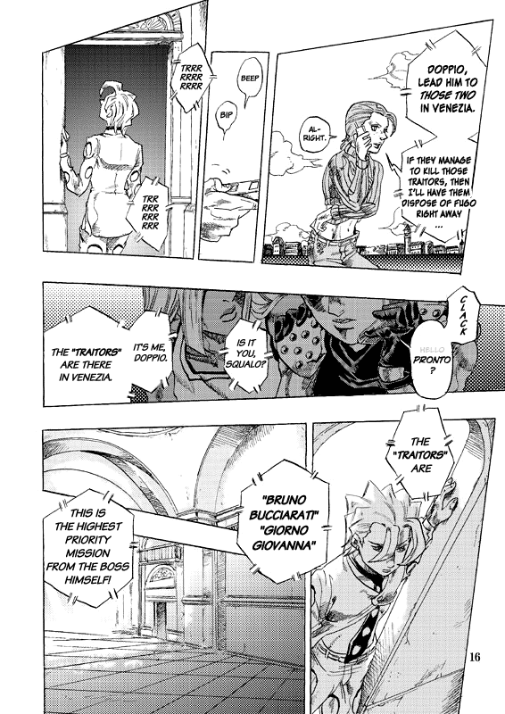JoJo's Bizarre Adventure - Judas Iscariot Oneshot 第14页