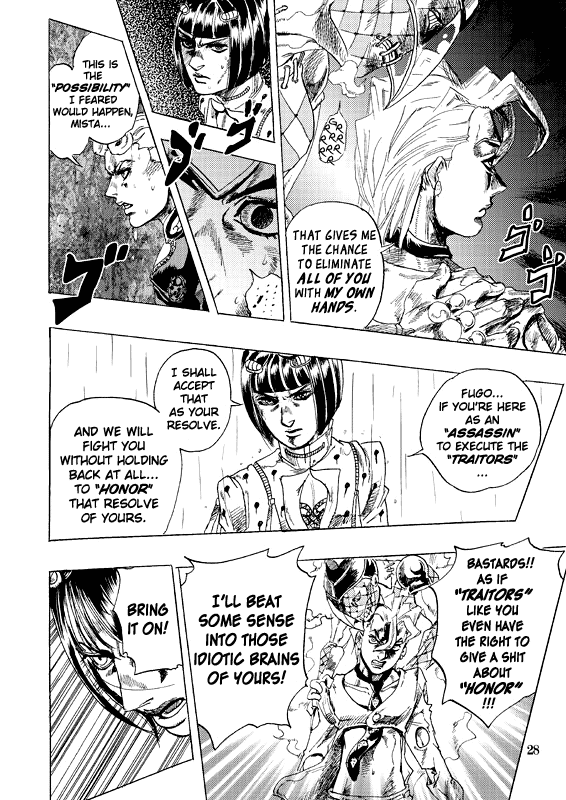 JoJo's Bizarre Adventure - Judas Iscariot Oneshot 第26页