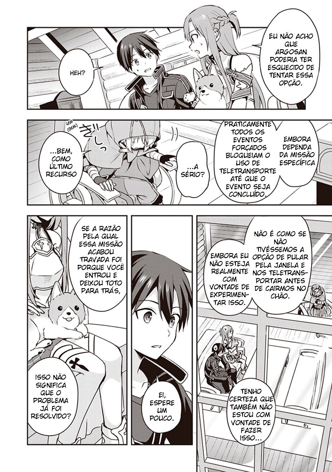 Sword Art Online: Kiss and Fly o dia anterior 第34页