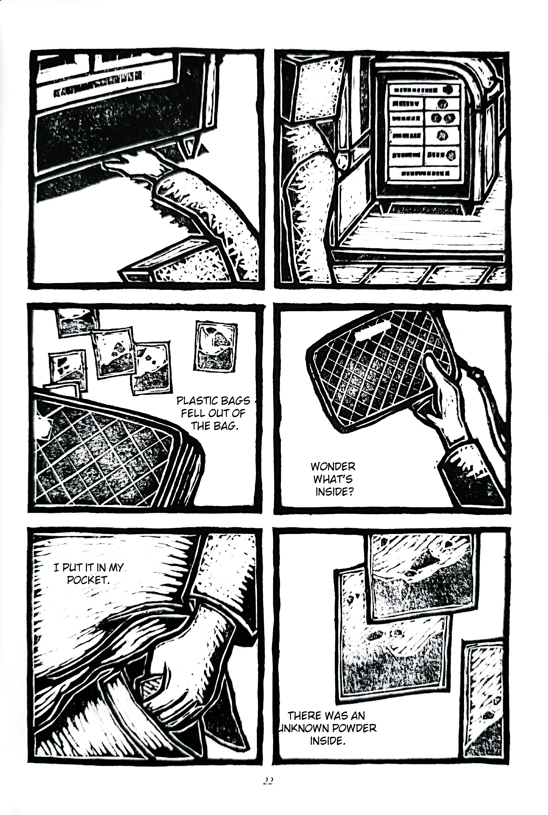 Man with a wardrobe on his head In the city 第22页