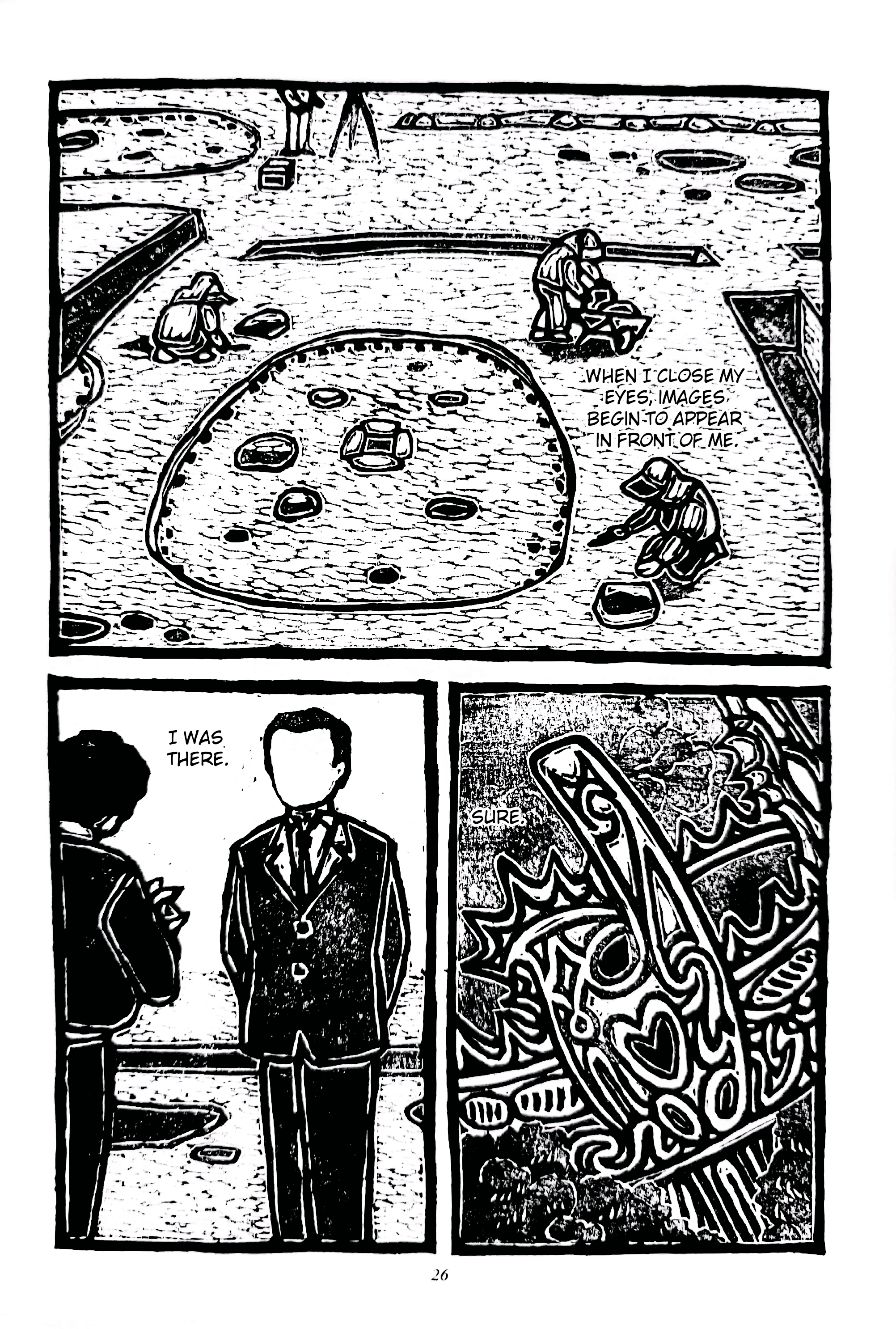 Man with a wardrobe on his head In the city 第26页