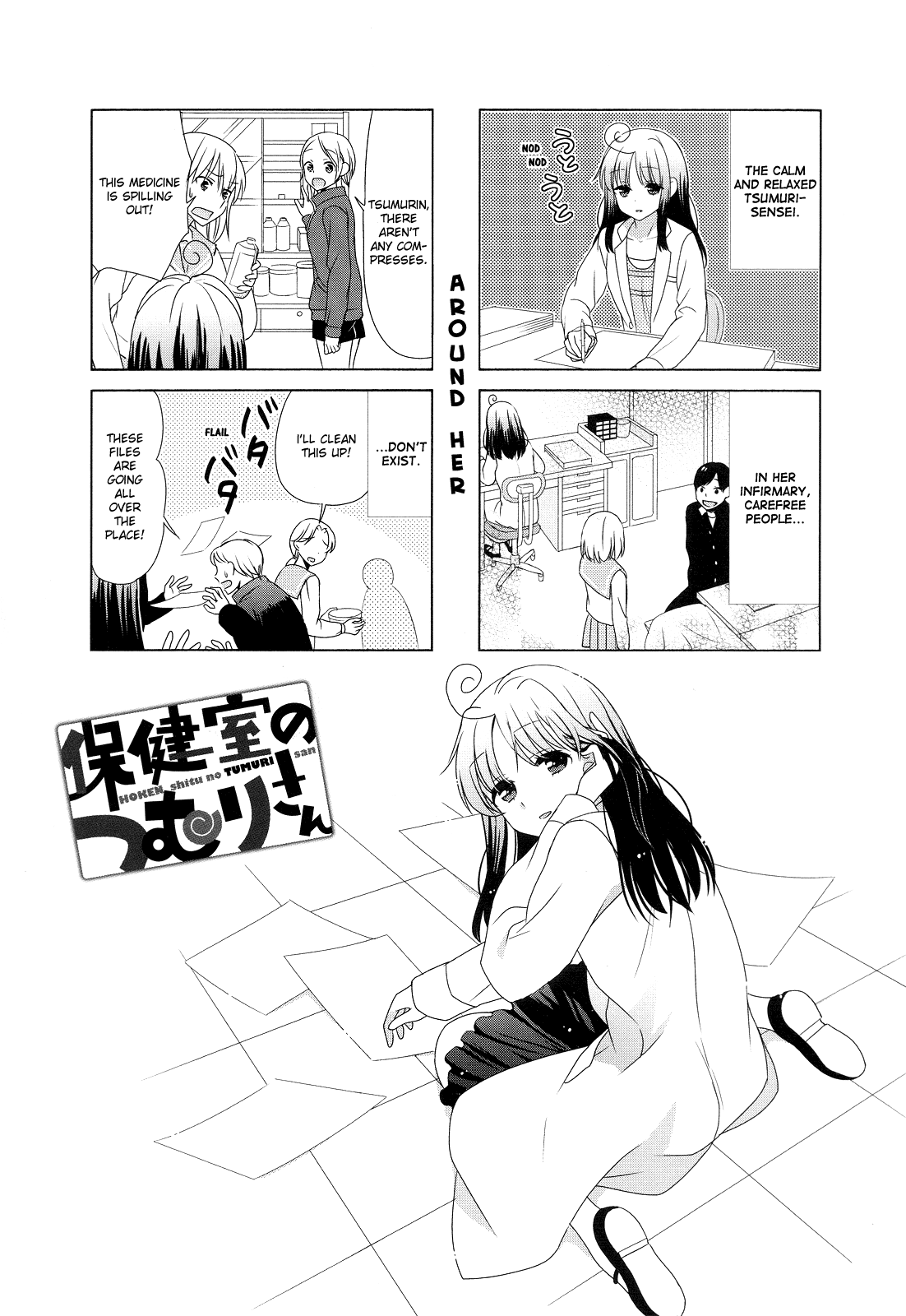 Hokenshitsu no Tsumuri-san Vol. 1 Ch. 3 第1页