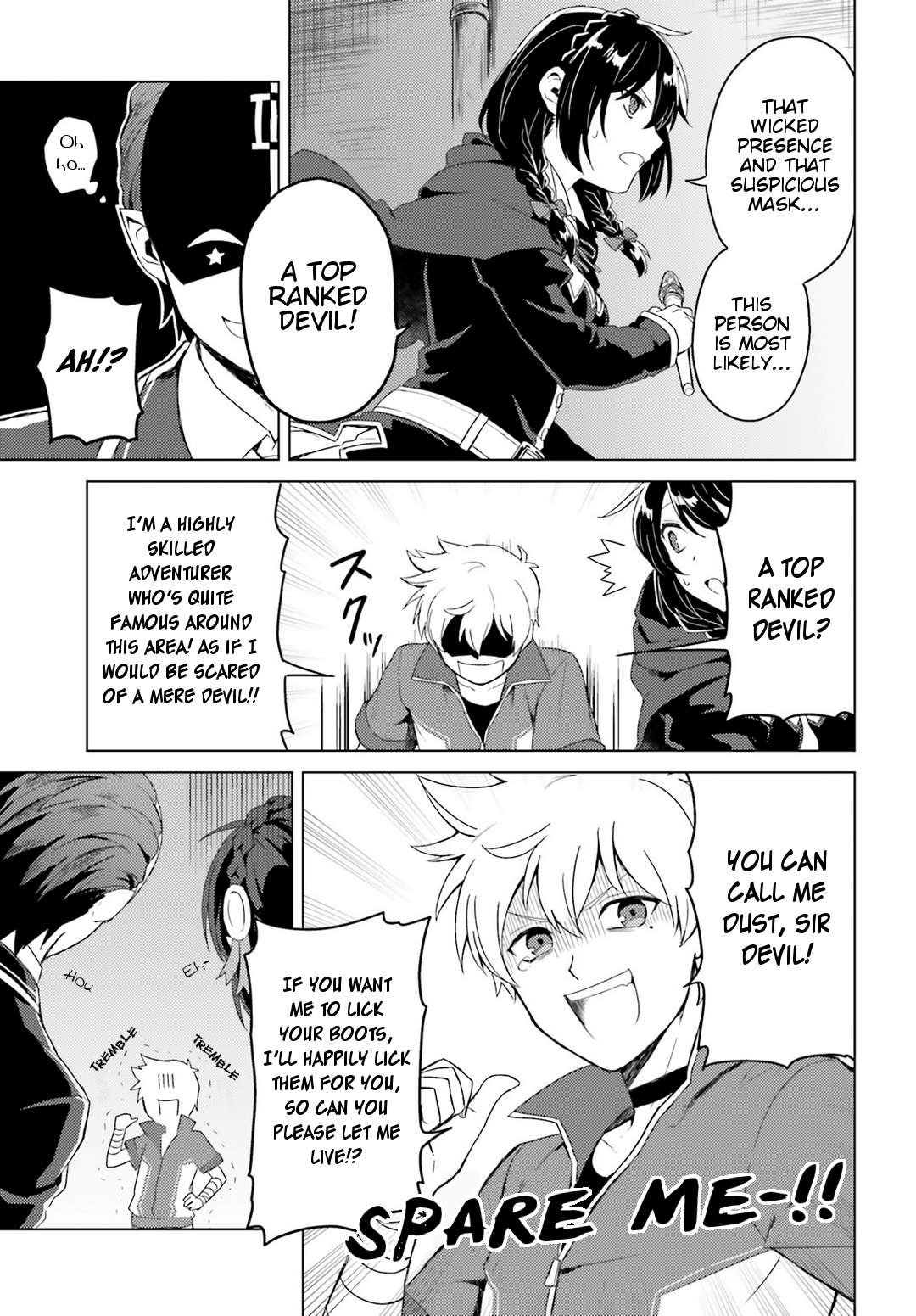 Kono Subarashii Sekai ni Shukufuku wo! Spin-off: Kono Kamen no Akuma ni Soudan wo! Moi Has Started Helping People 第19页