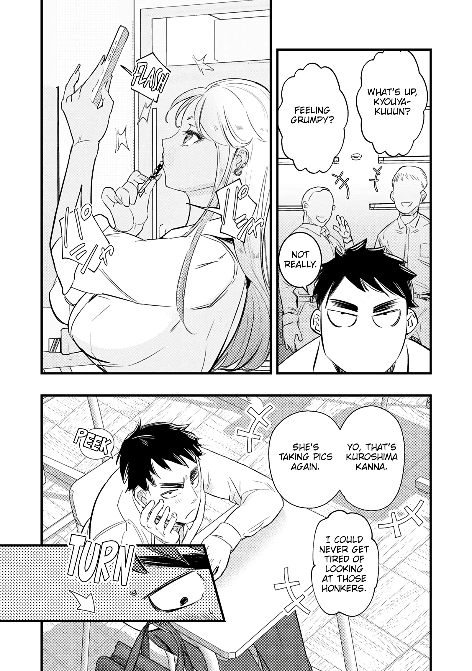 5 Seconds Before Falling in Love with a Gal: Anthology Comic Munching ♡ Kanna-chan ~A recipe for making gyaru fall in love with you~ 第5页