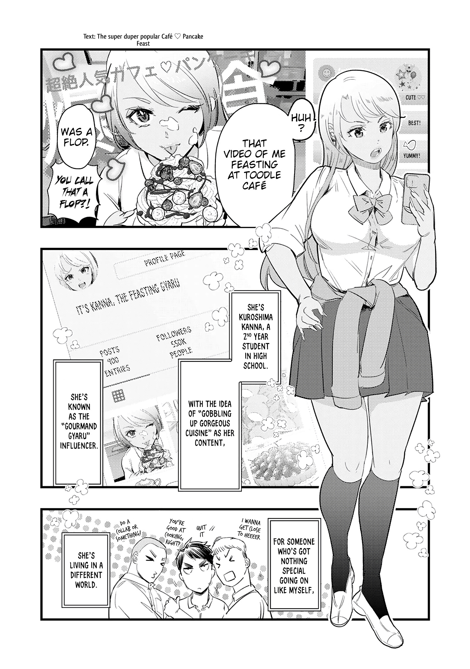 5 Seconds Before Falling in Love with a Gal: Anthology Comic Munching ♡ Kanna-chan ~A recipe for making gyaru fall in love with you~ 第6页