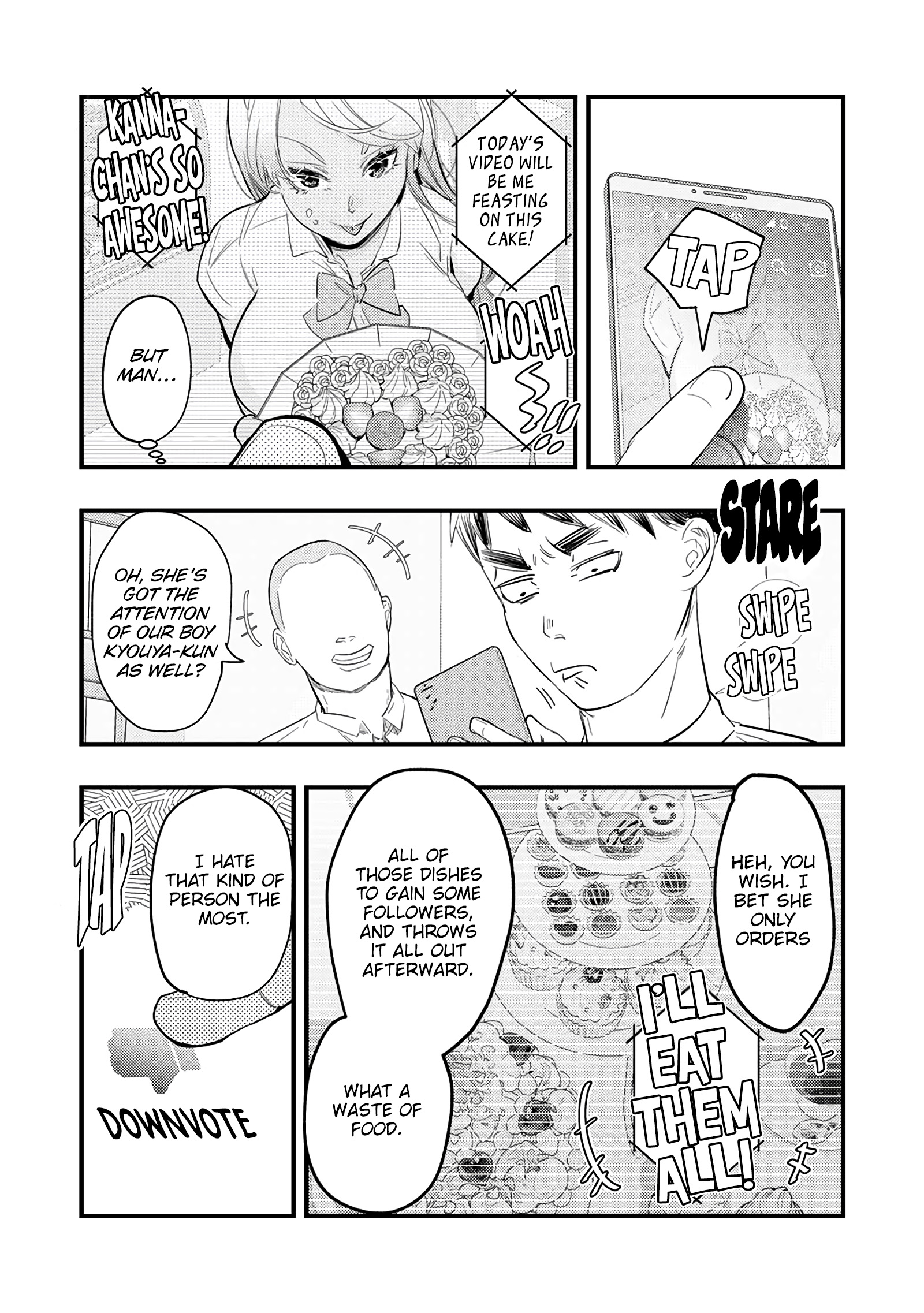5 Seconds Before Falling in Love with a Gal: Anthology Comic Munching ♡ Kanna-chan ~A recipe for making gyaru fall in love with you~ 第7页