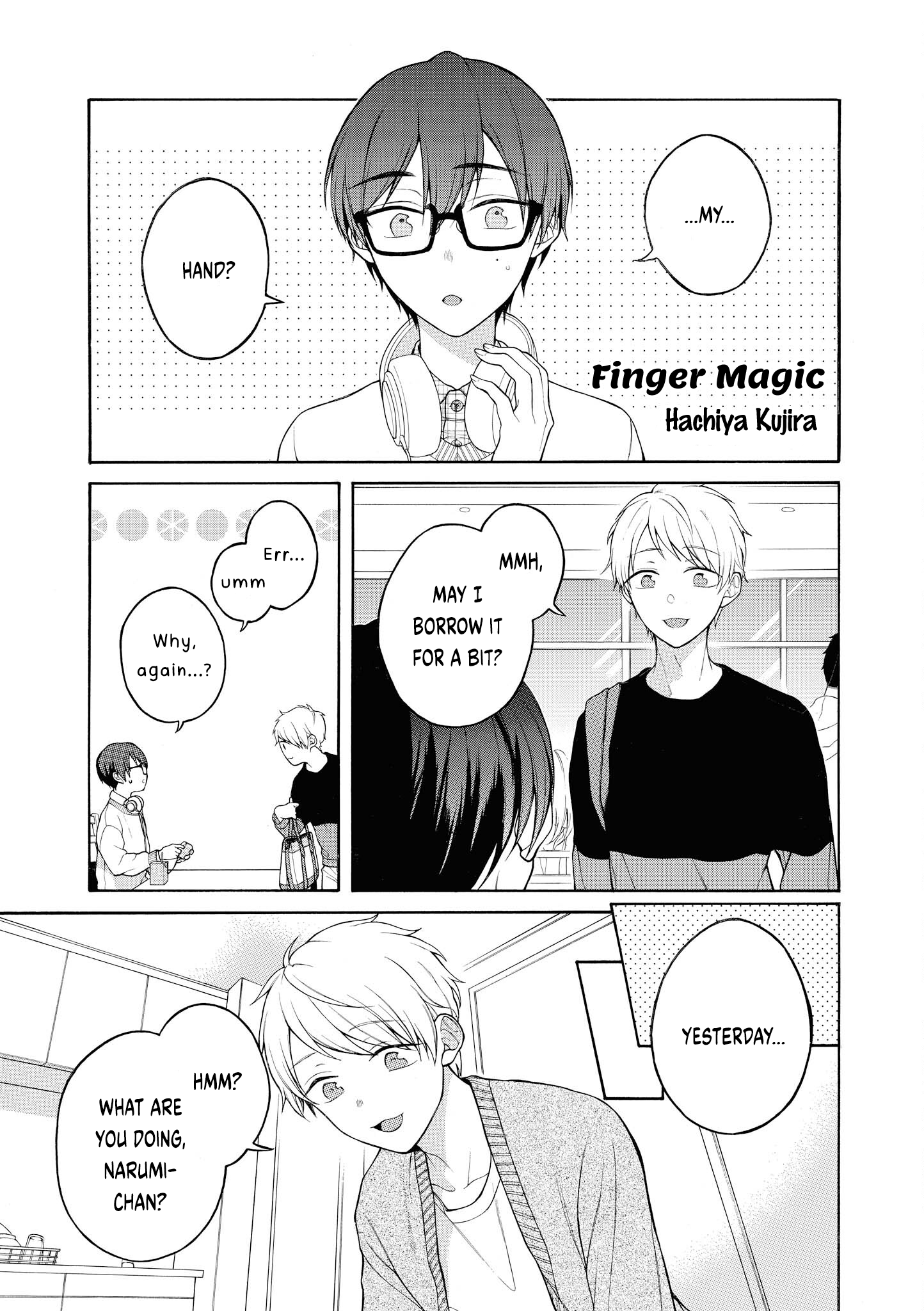 Wotaku ni Koi wa Muzukashii Comic Anthology Finger Magic 第1页