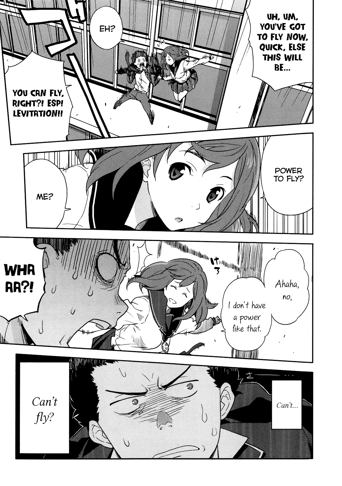 Saito-kun wa Esper Rashii An ESP Girl Appears! And the Pig and Afro Occasionally 第3页