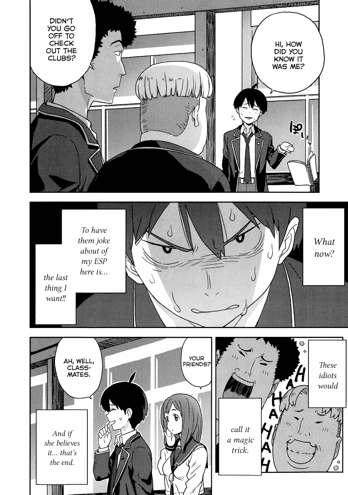 Saito-kun wa Esper Rashii An ESP Girl Appears! And the Pig and Afro Occasionally 第22页