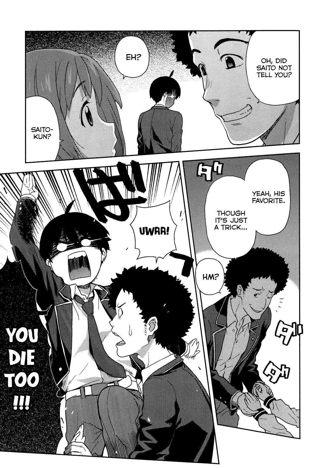 Saito-kun wa Esper Rashii An ESP Girl Appears! And the Pig and Afro Occasionally 第25页