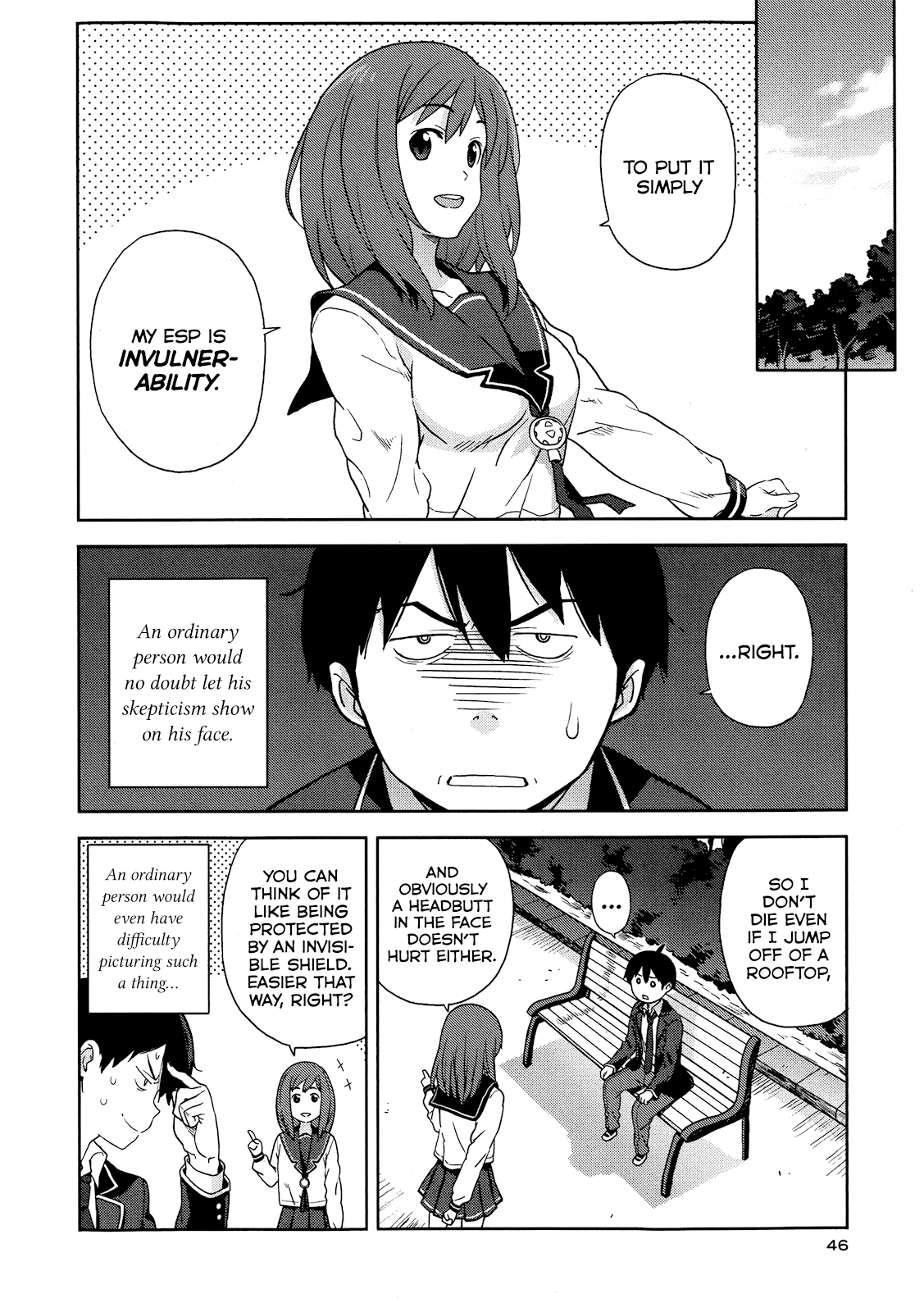 Saito-kun wa Esper Rashii An ESP Girl Appears! And the Pig and Afro Occasionally 第10页
