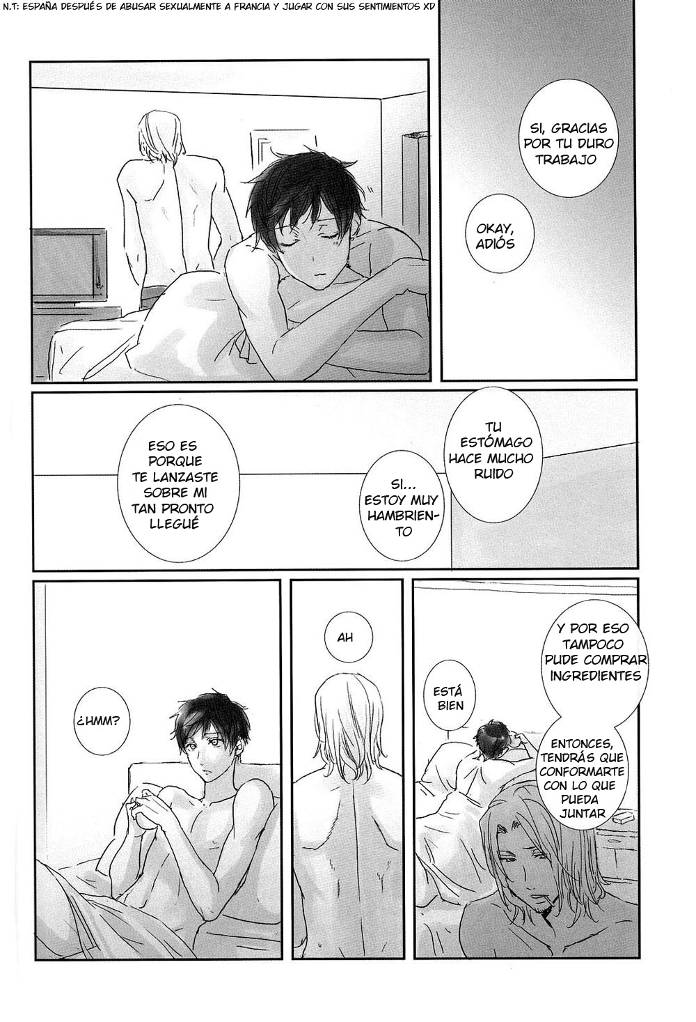 Axis Powers Hetalia - franciaxEspaña (Doujinshi) one-shot 第27页