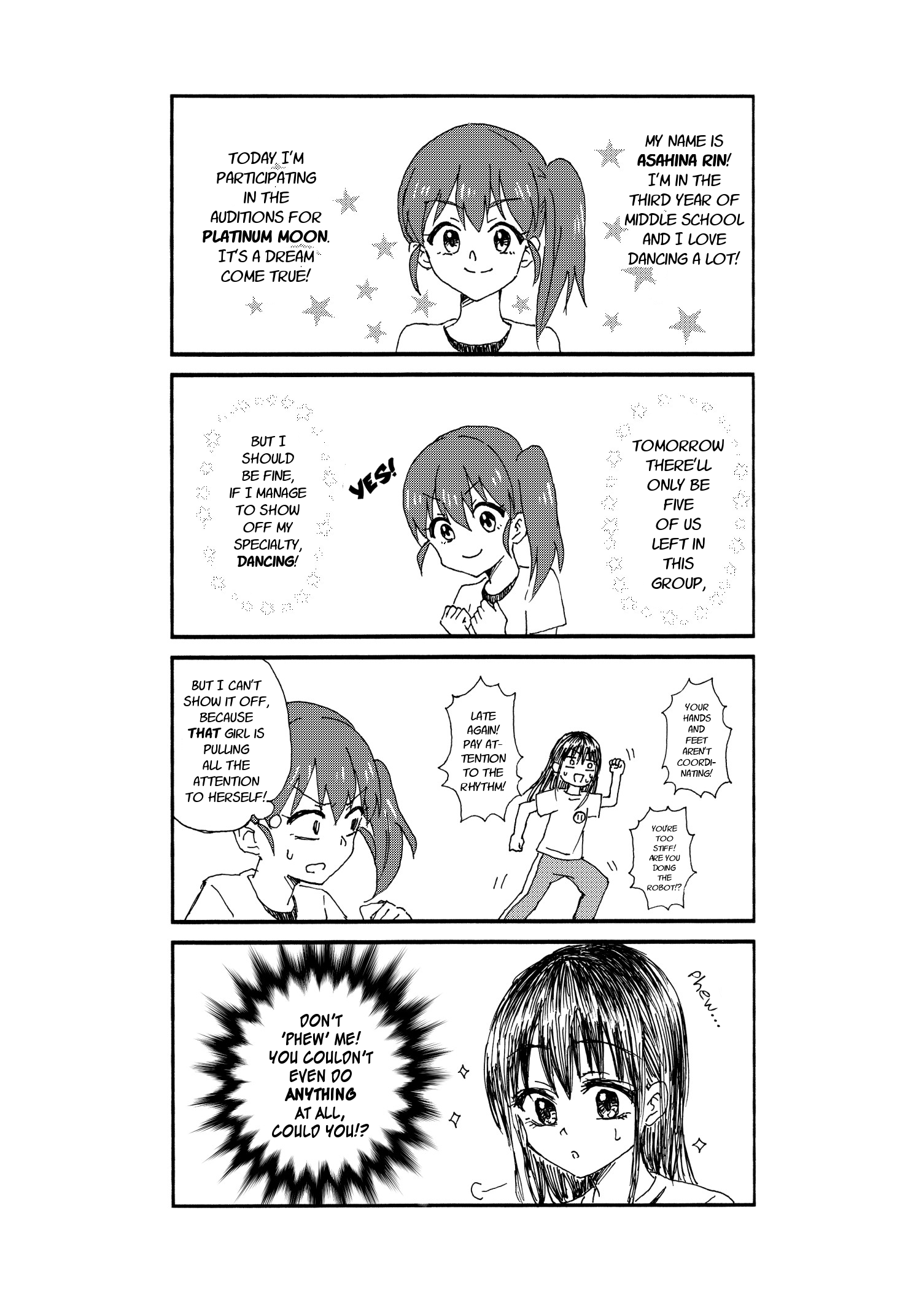 Disgusting Otaku, Become an Idol! (Pre-Serialization) Disgusting Otaku, Dances 第5页