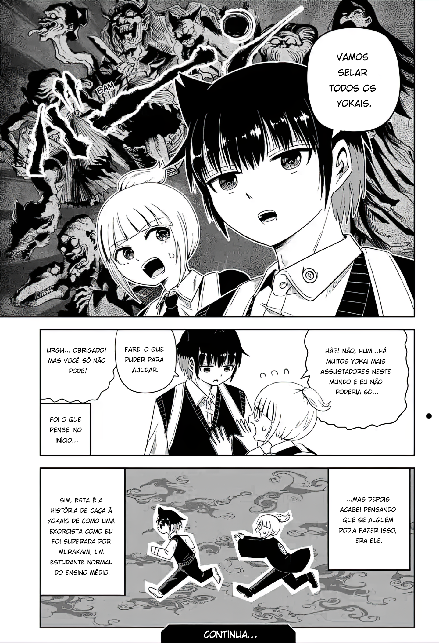 Yokai Buster Murakami Lá vem o Caça-yokais 第32页
