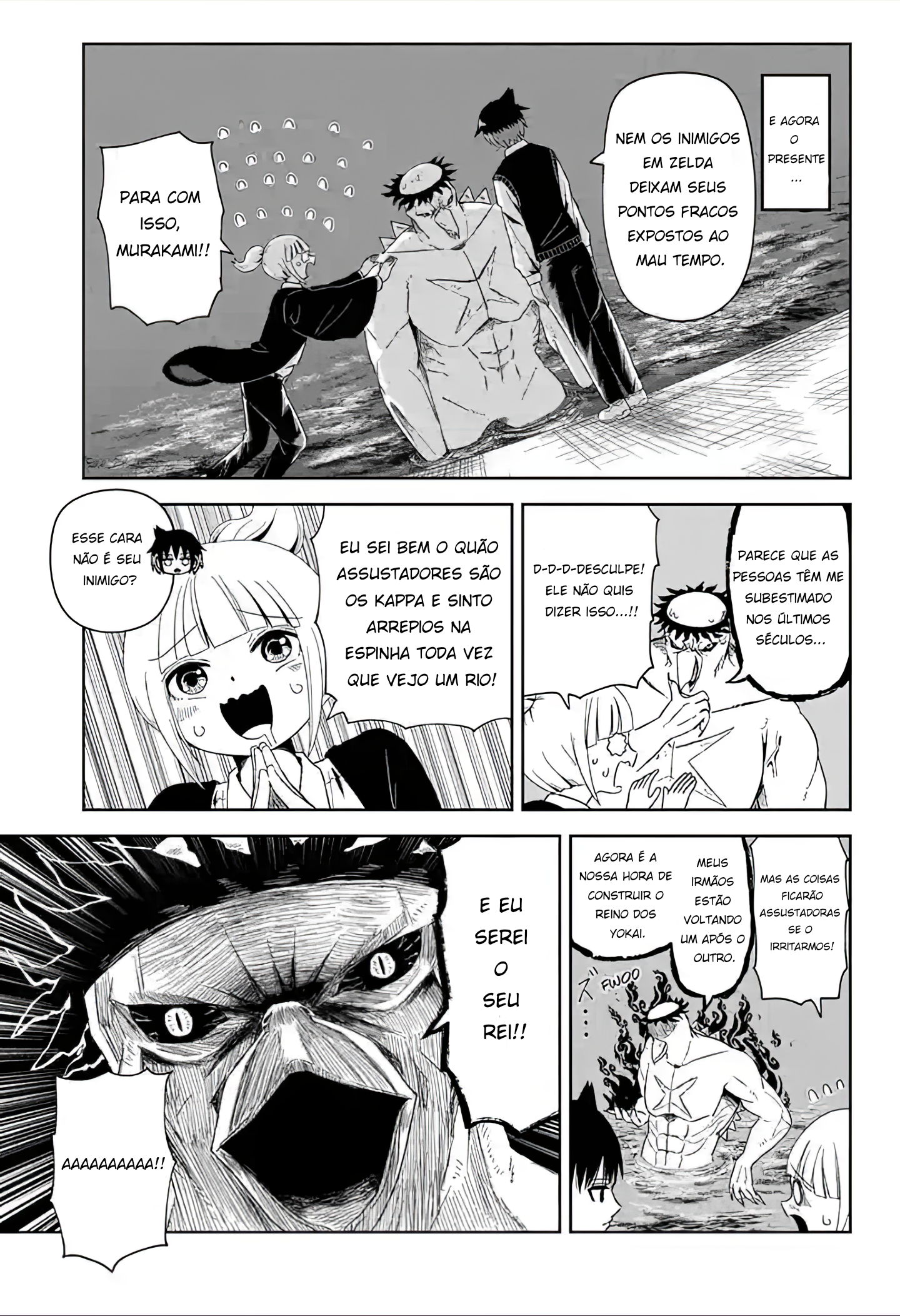 Yokai Buster Murakami Lá vem o Caça-yokais 第10页