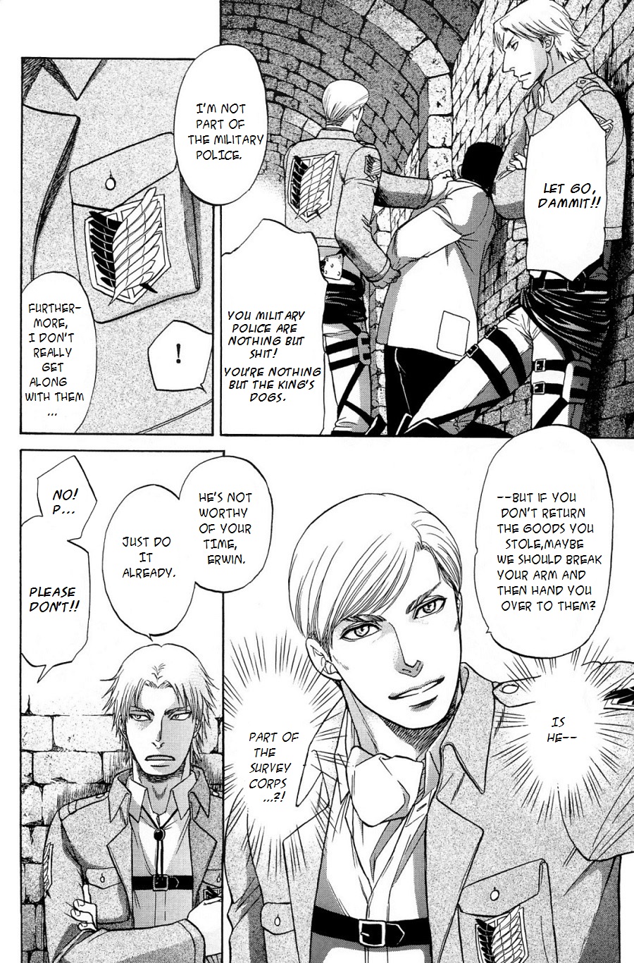 Shingeki no Kyojin - Pathos (Doujinshi) 第4页