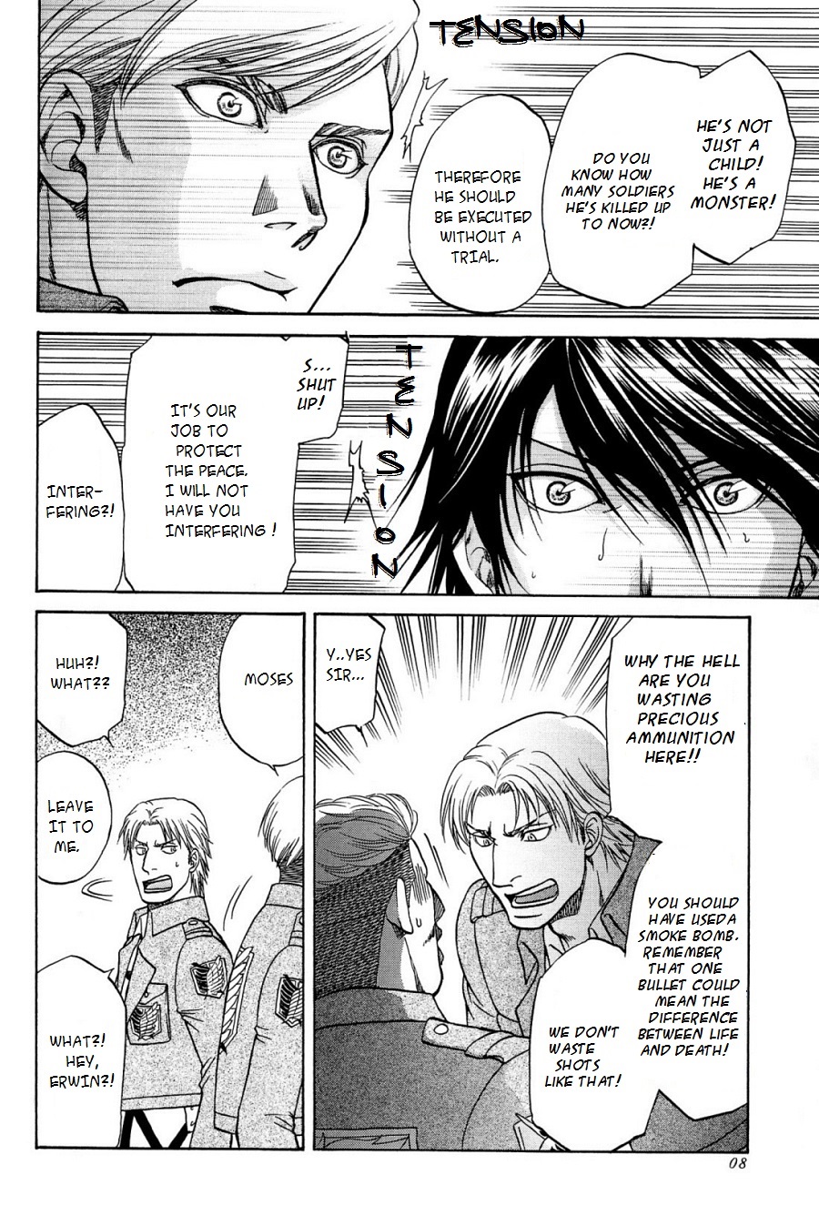 Shingeki no Kyojin - Pathos (Doujinshi) 第8页