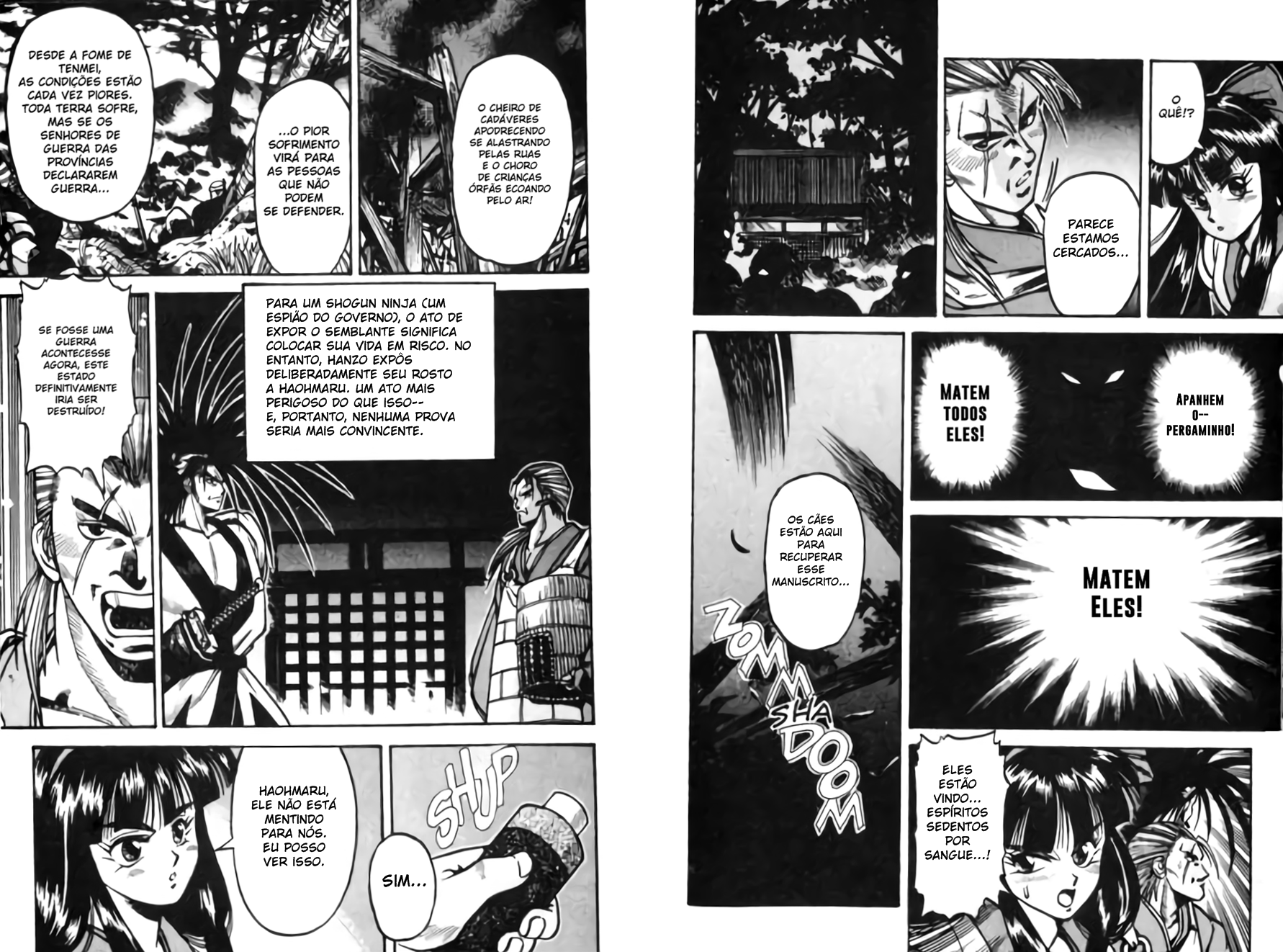 Samurai Shodown: Demon World Martial Arts Nuvens de Guerra 第13页
