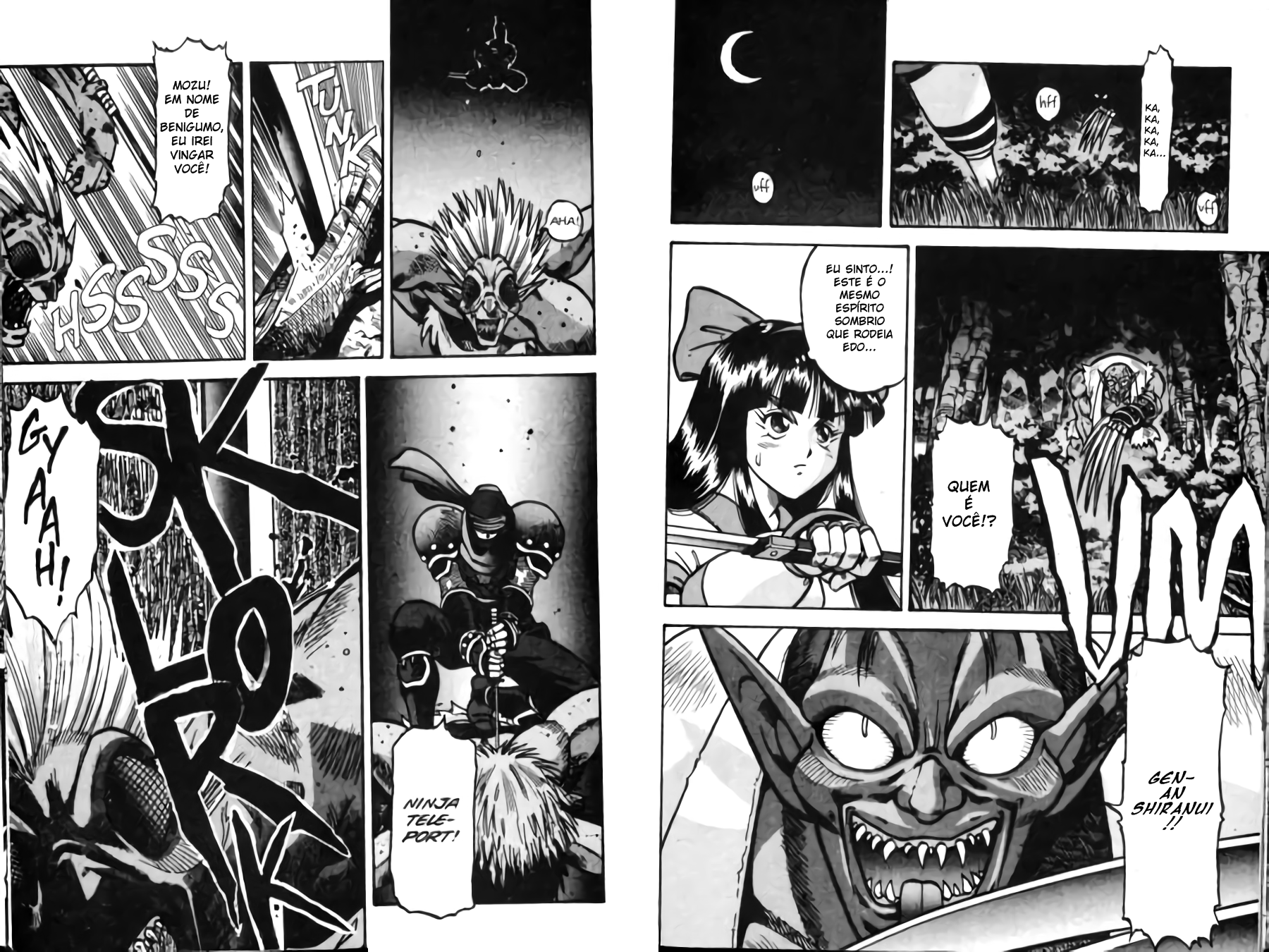 Samurai Shodown: Demon World Martial Arts Nuvens de Guerra 第17页