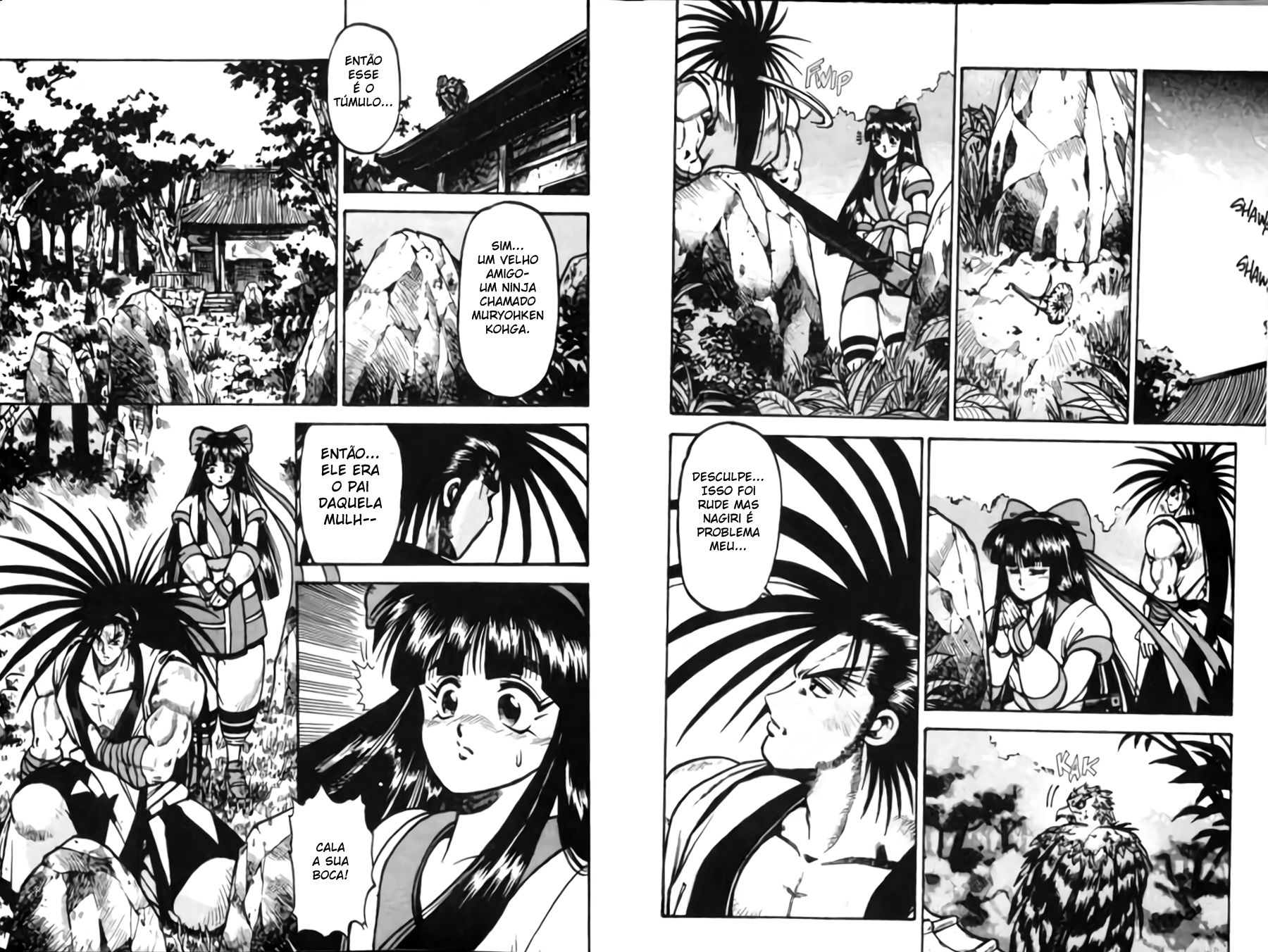 Samurai Shodown: Demon World Martial Arts Nuvens de Guerra 第8页