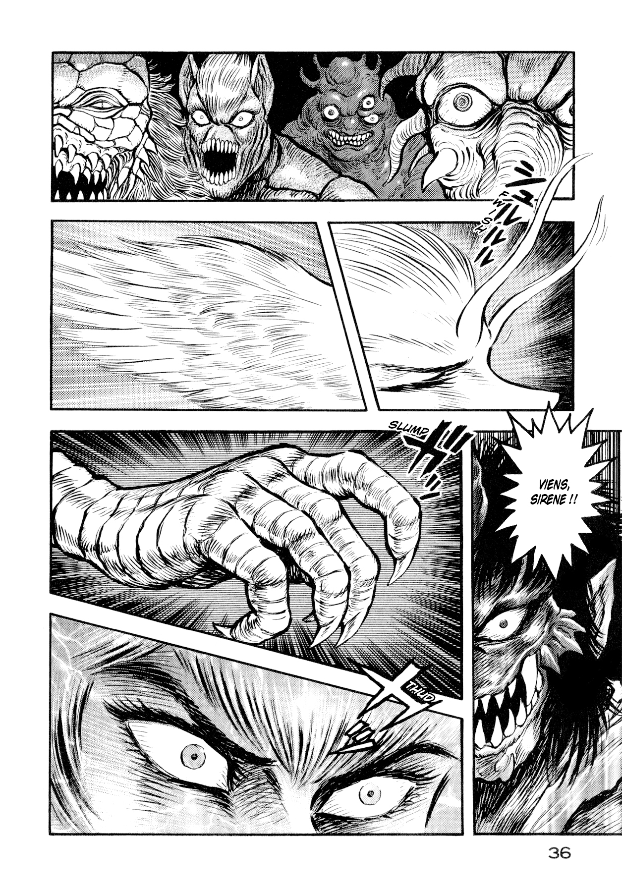 Go Nagai Short Stories La naissance de Sirène 第37页