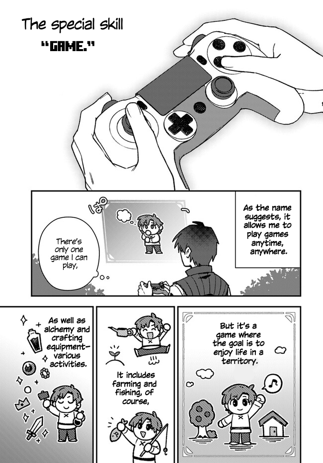 Teihen Ossan, Cheat Kokusei de Isekai Rakuraku Life Special Skill "Game" 第10页