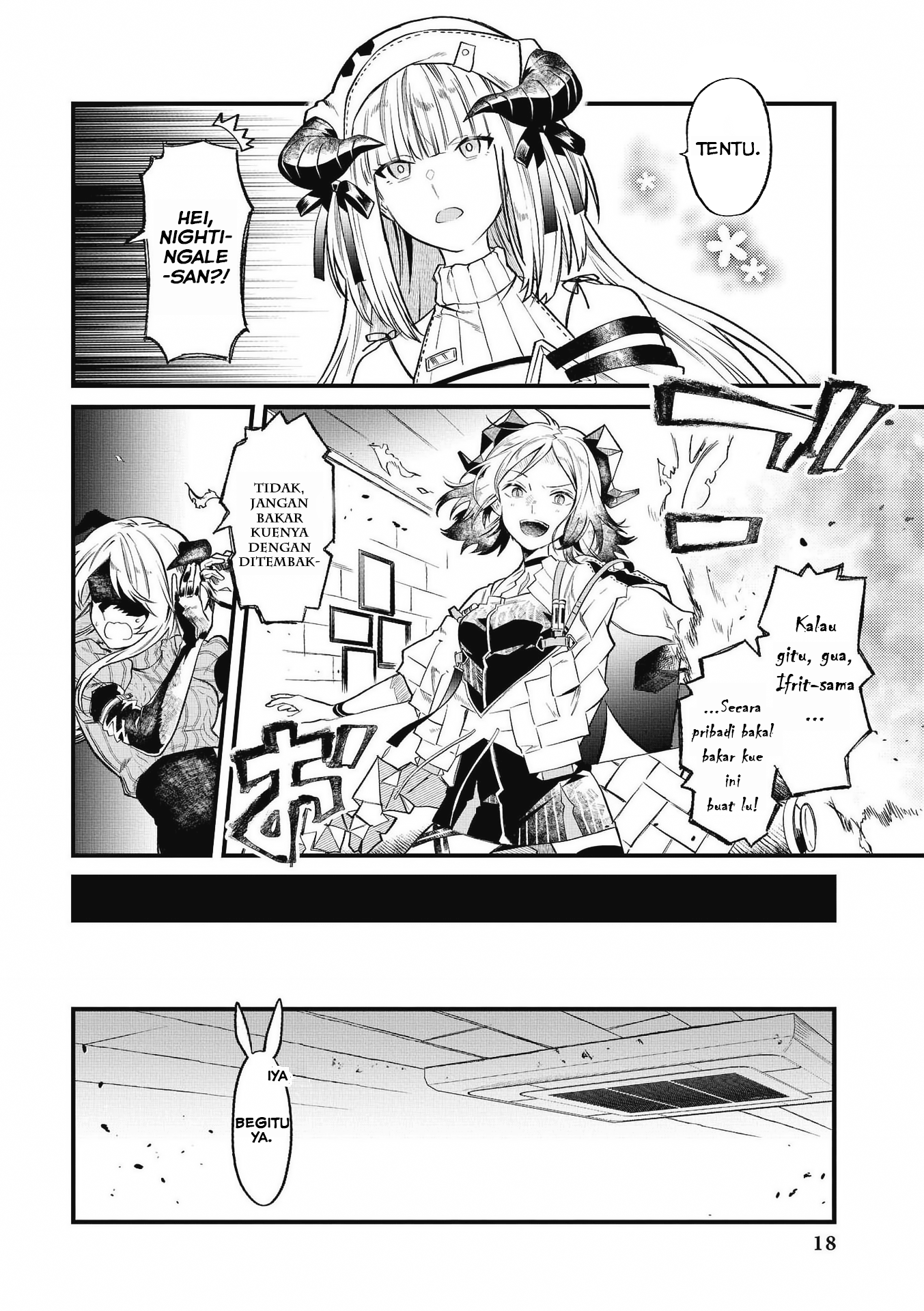 Arknights Comic Anthology Ketenangan Sejenak Para Sarkaz 第15页