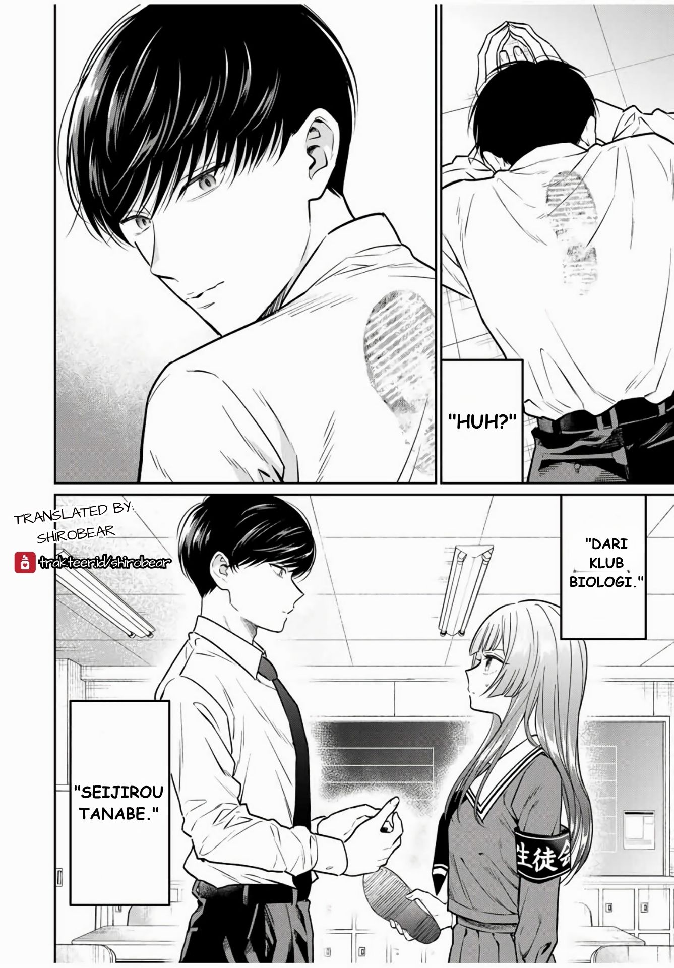 Seibutsu-bu no Tanabe-kun Emosi Ketua OSIS Kirishima 第9页