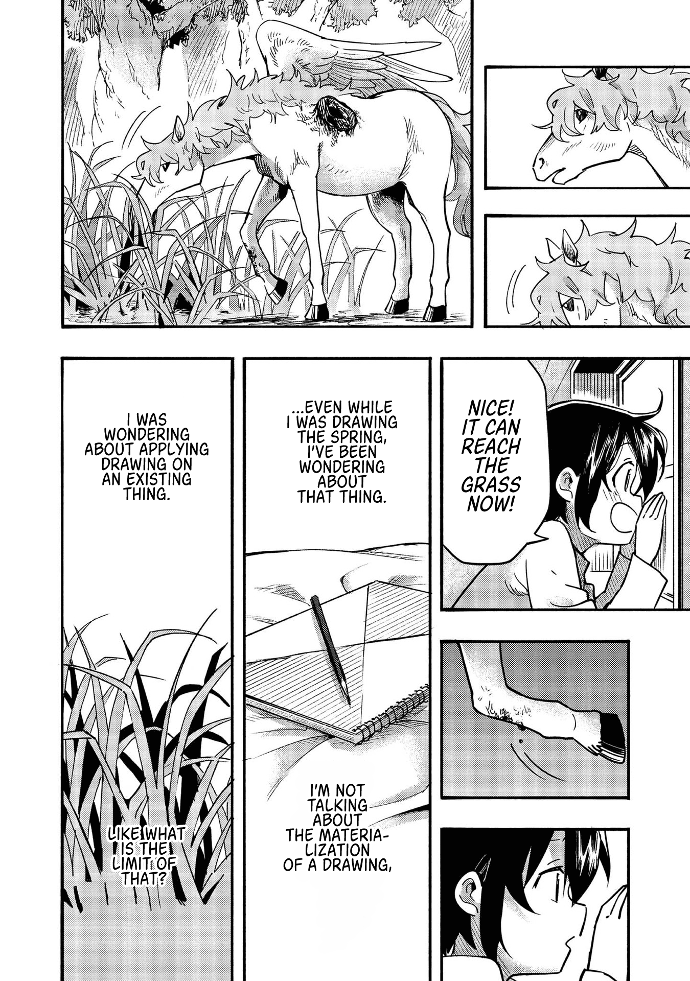 Kyou mo E ni Kaita Mochi ga Umai Strange Horses Visited My Home 第20页