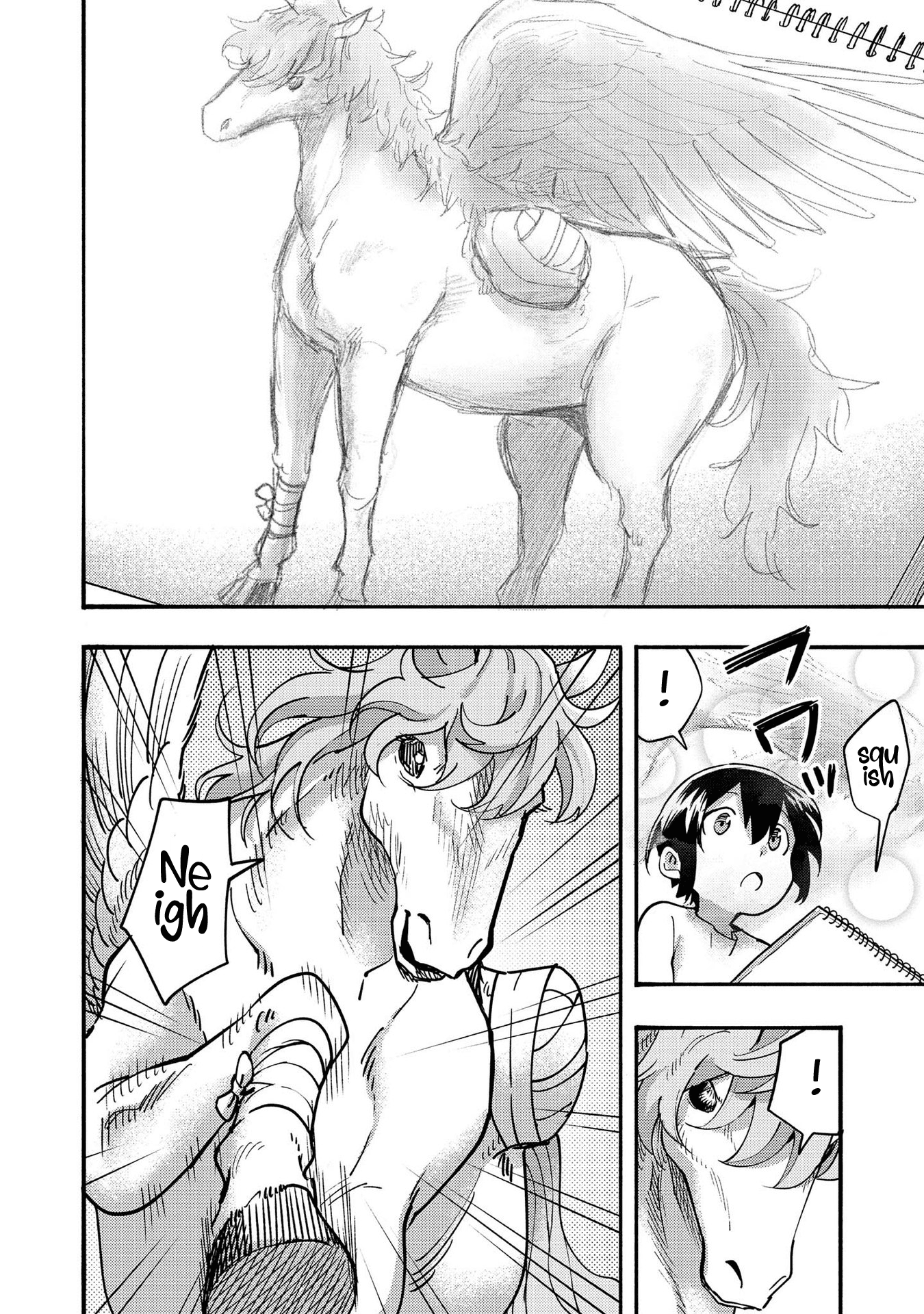 Kyou mo E ni Kaita Mochi ga Umai Strange Horses Visited My Home 第22页