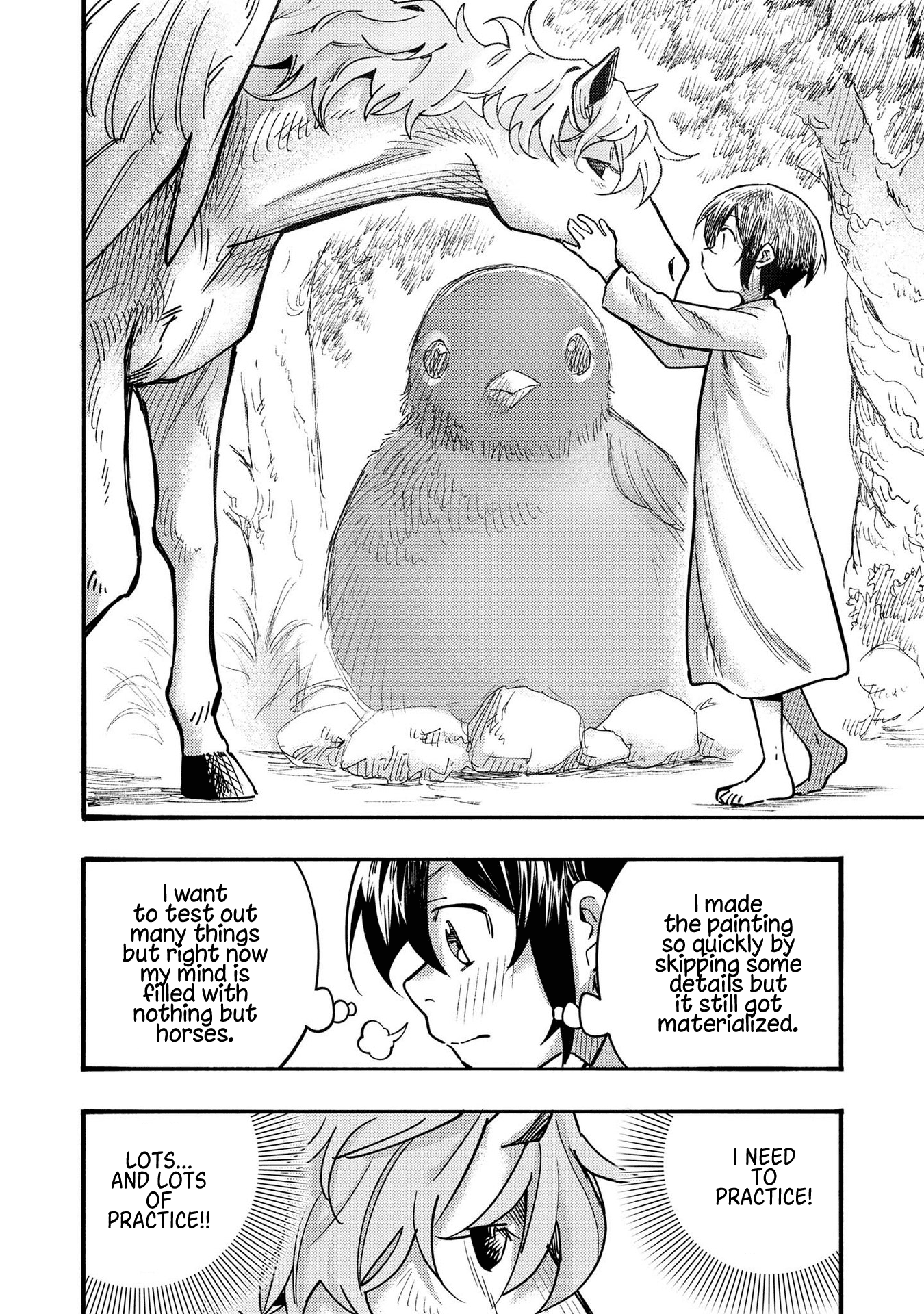 Kyou mo E ni Kaita Mochi ga Umai Strange Horses Visited My Home 第24页