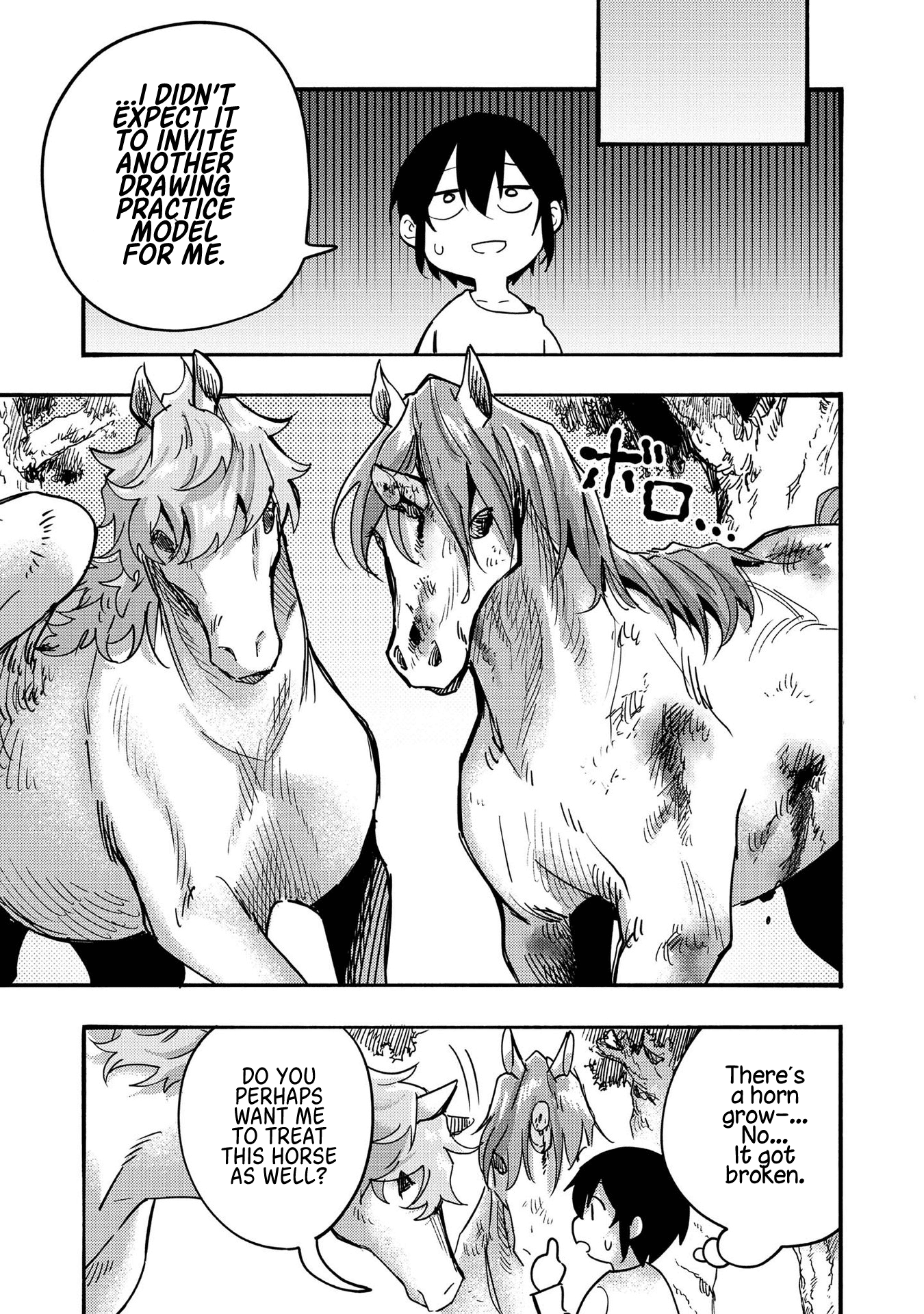 Kyou mo E ni Kaita Mochi ga Umai Strange Horses Visited My Home 第25页