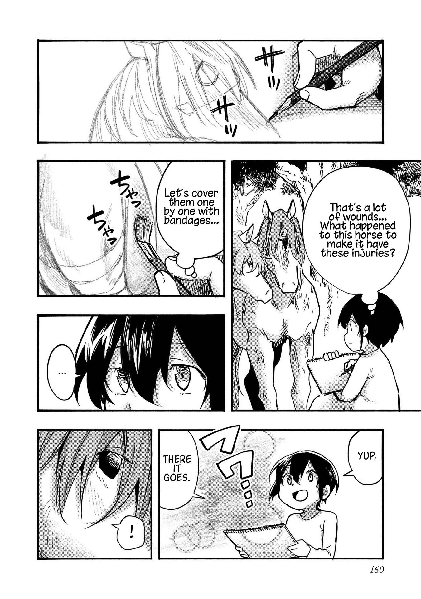 Kyou mo E ni Kaita Mochi ga Umai Strange Horses Visited My Home 第26页