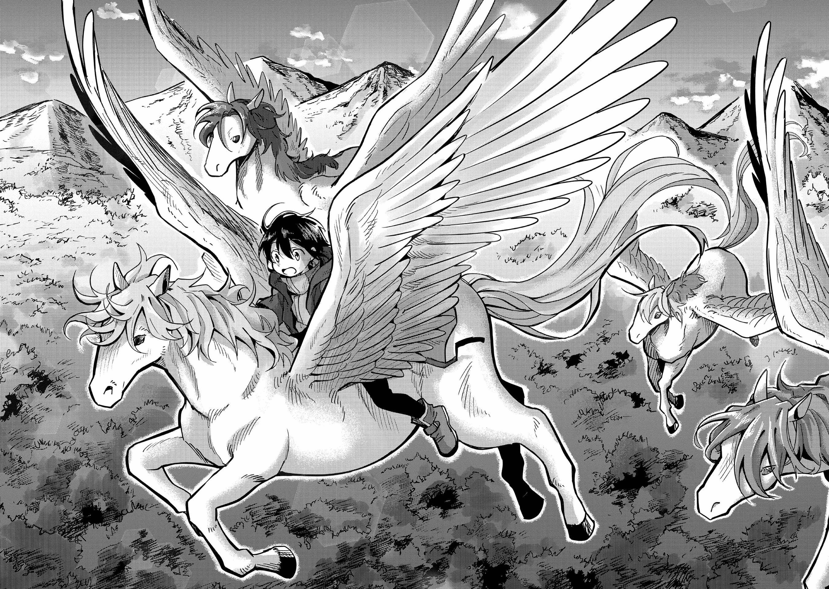 Kyou mo E ni Kaita Mochi ga Umai Strange Horses Visited My Home 第38页